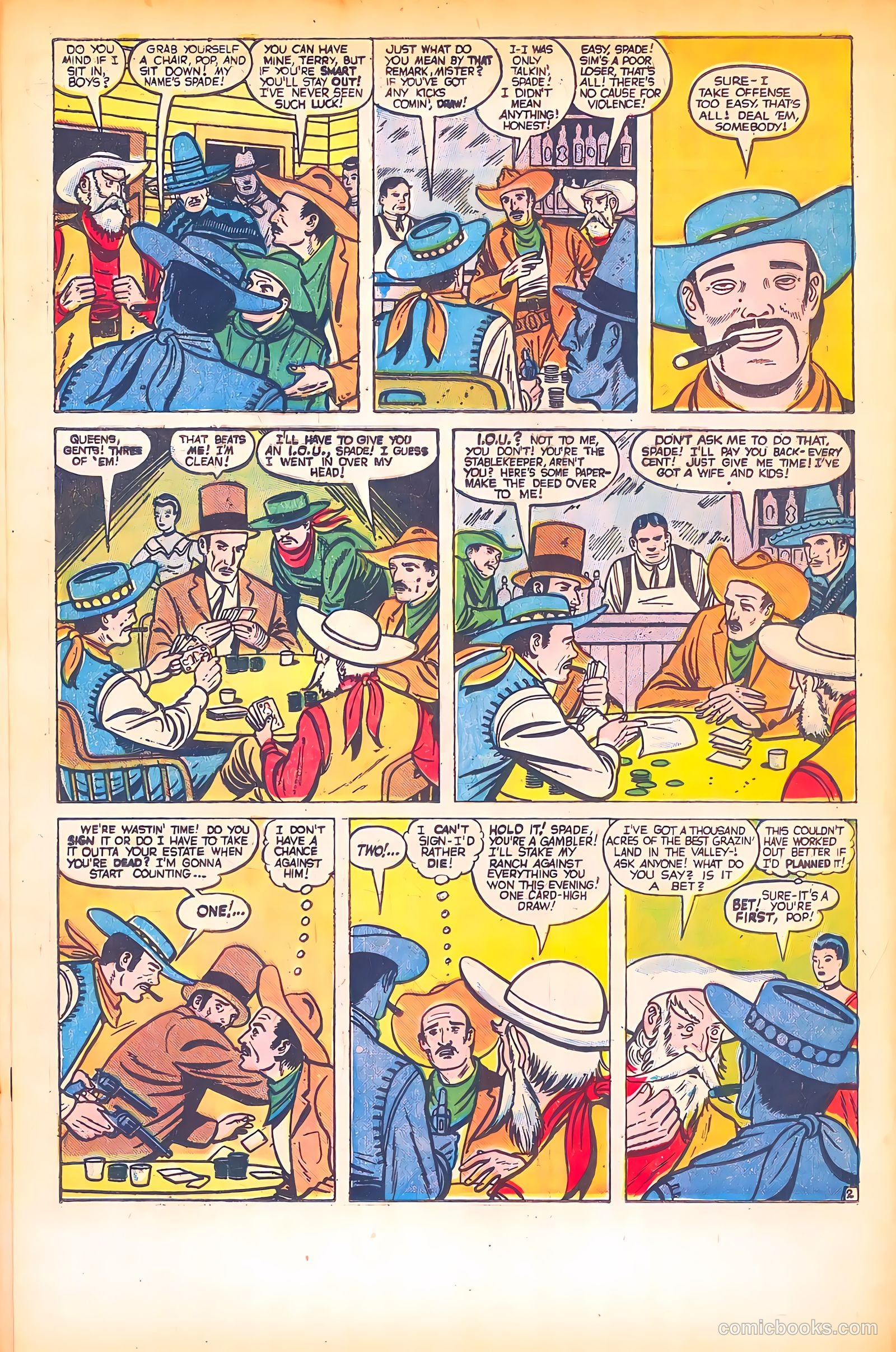 Black Diamond Western #15 (1949) — page 30 of 52
