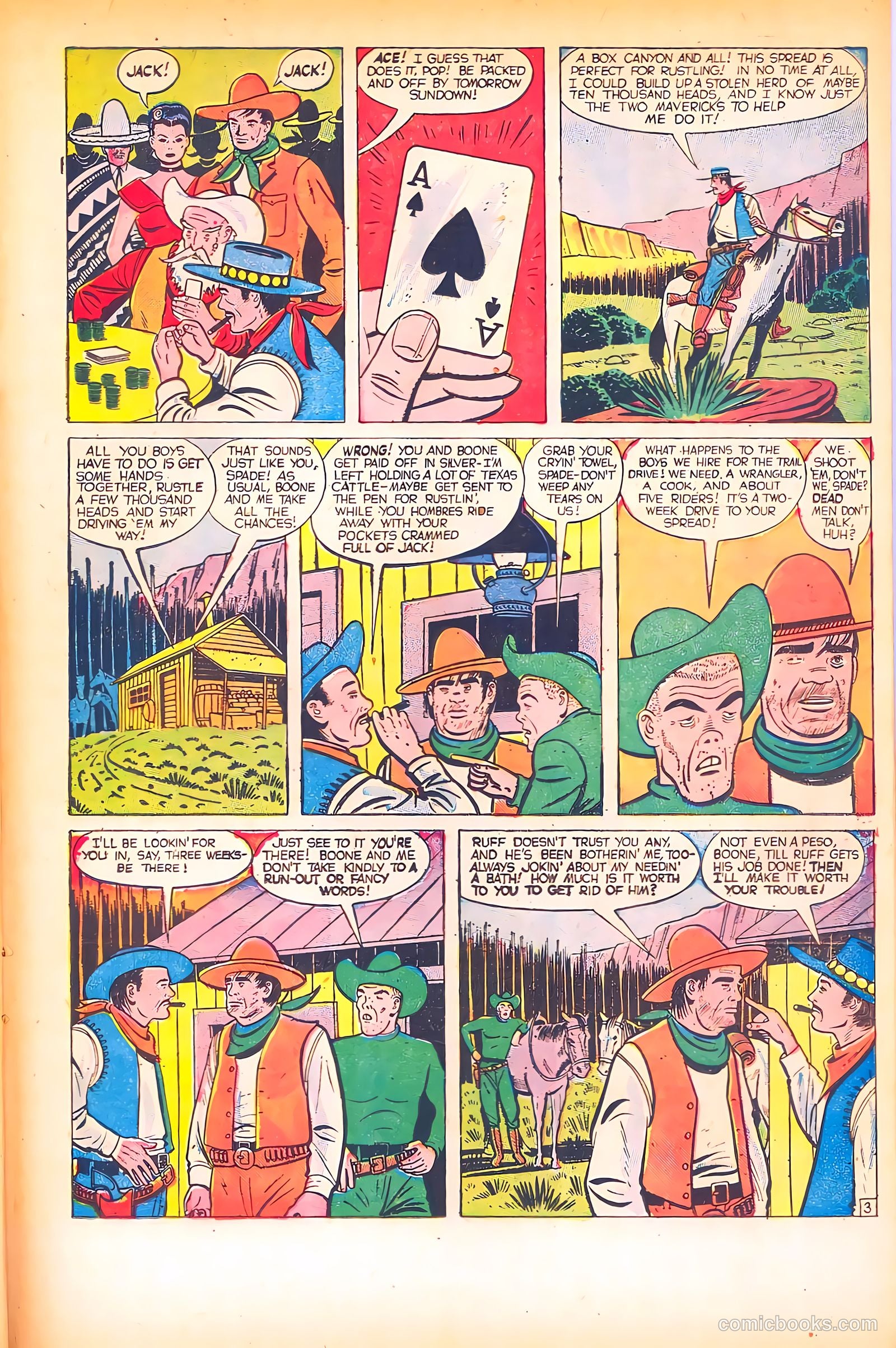 Black Diamond Western #15 (1949) — page 31 of 52