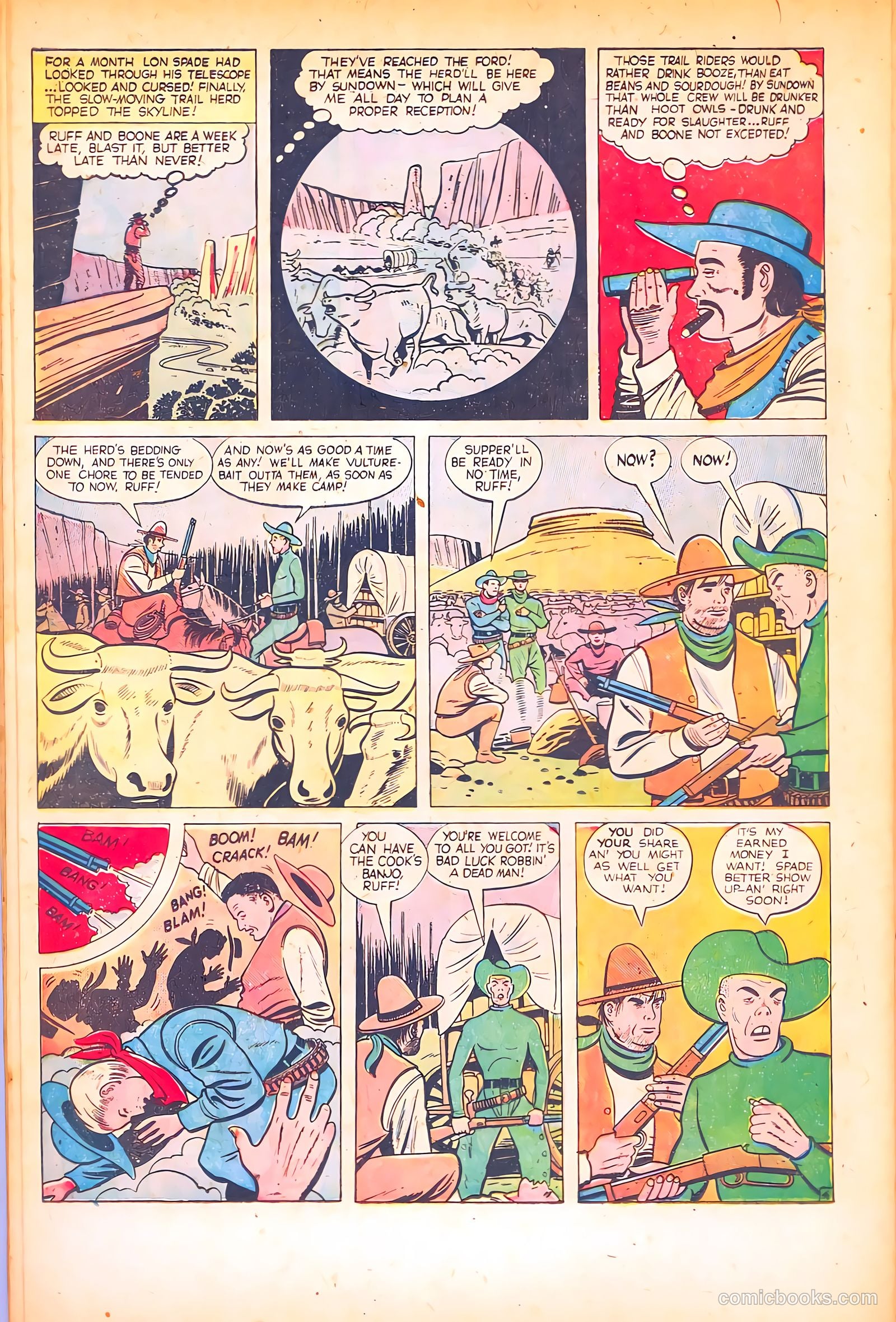 Black Diamond Western #15 (1949) — page 32 of 52