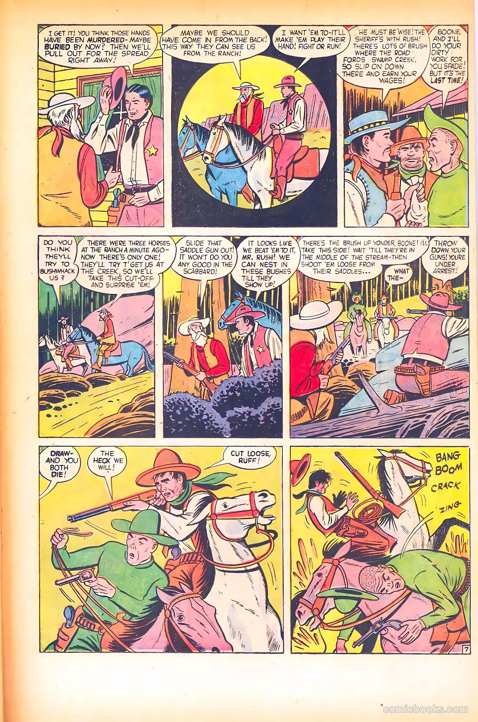 Black Diamond Western #15 (1949) — page 35 of 52