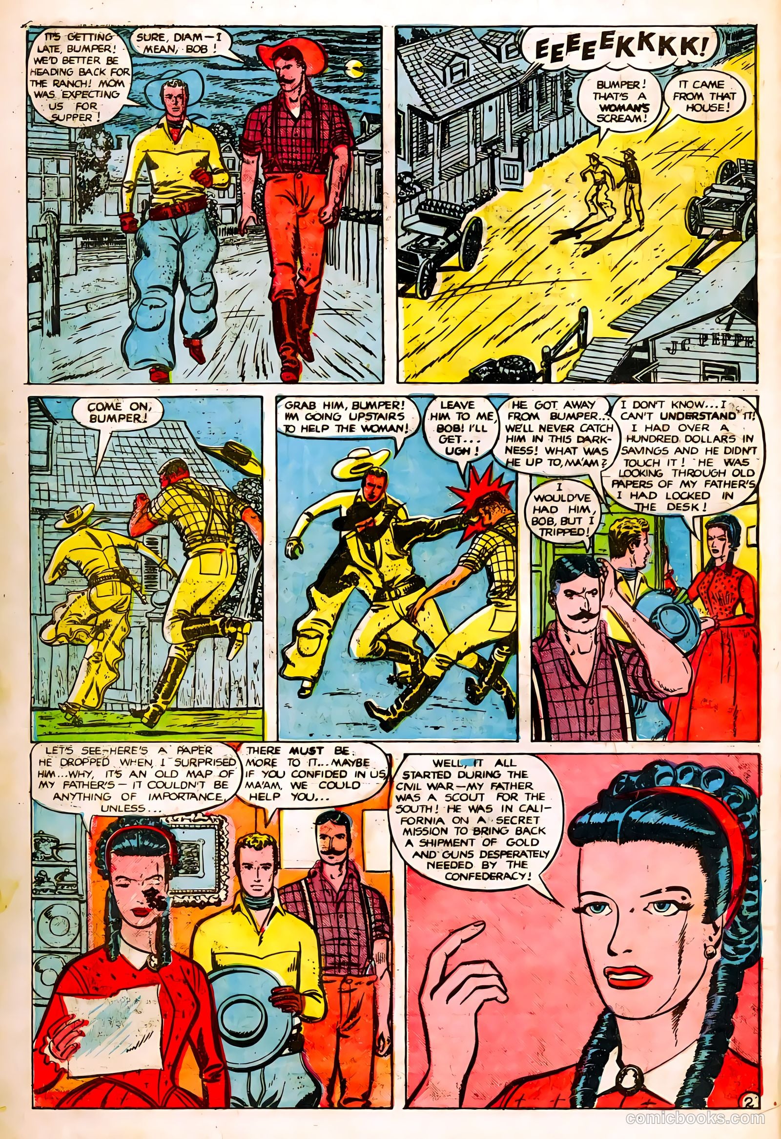 Black Diamond Western #17 (1950) — page 4 of 52