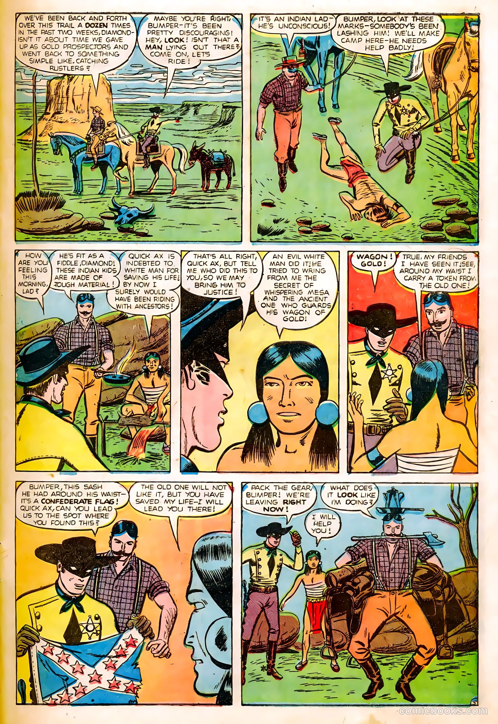 Black Diamond Western #17 (1950) — page 7 of 52