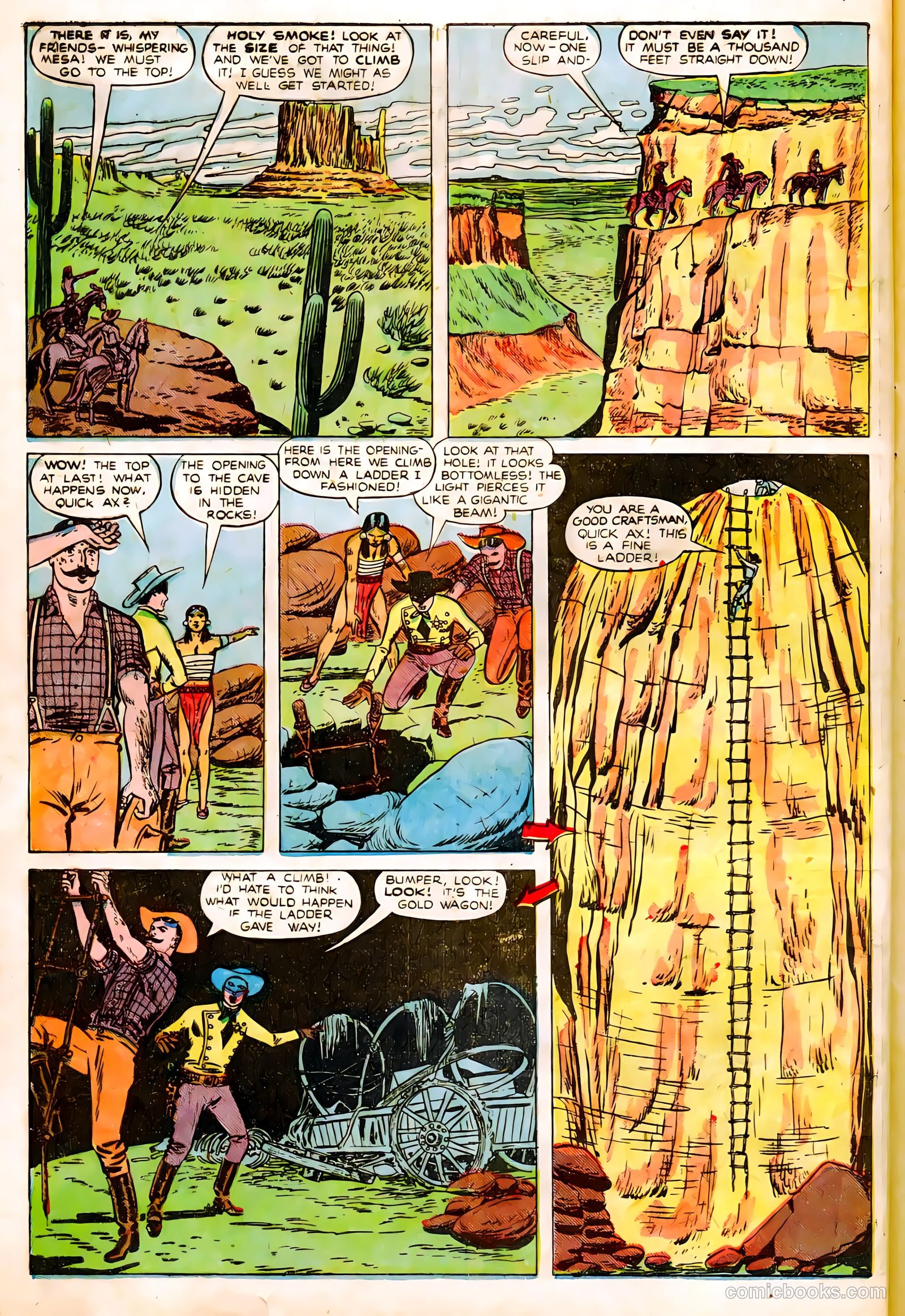 Black Diamond Western #17 (1950) — page 8 of 52