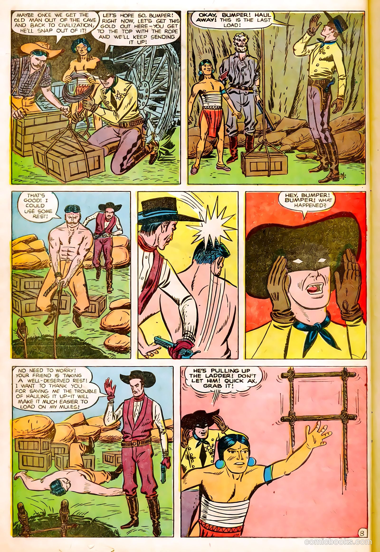 Black Diamond Western #17 (1950) — page 10 of 52