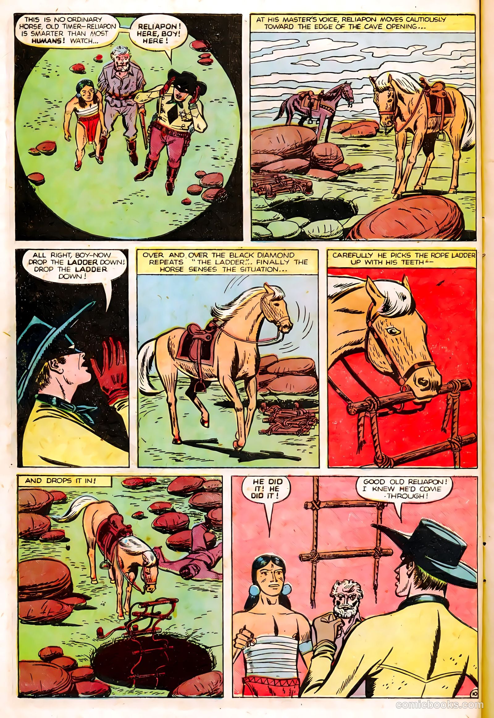 Black Diamond Western #17 (1950) — page 12 of 52