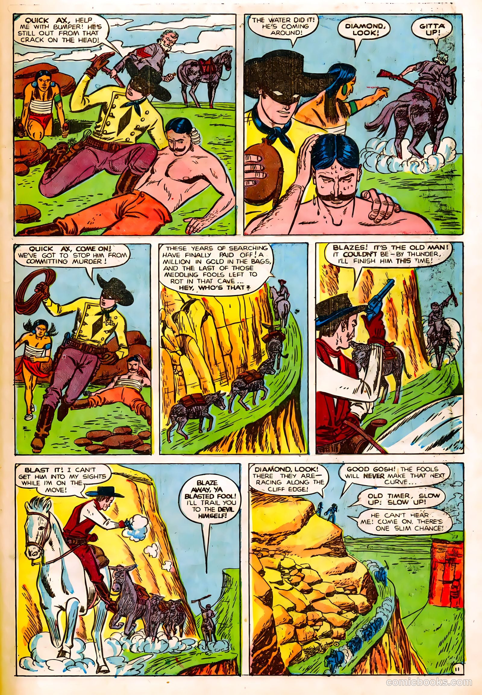 Black Diamond Western #17 (1950) — page 13 of 52