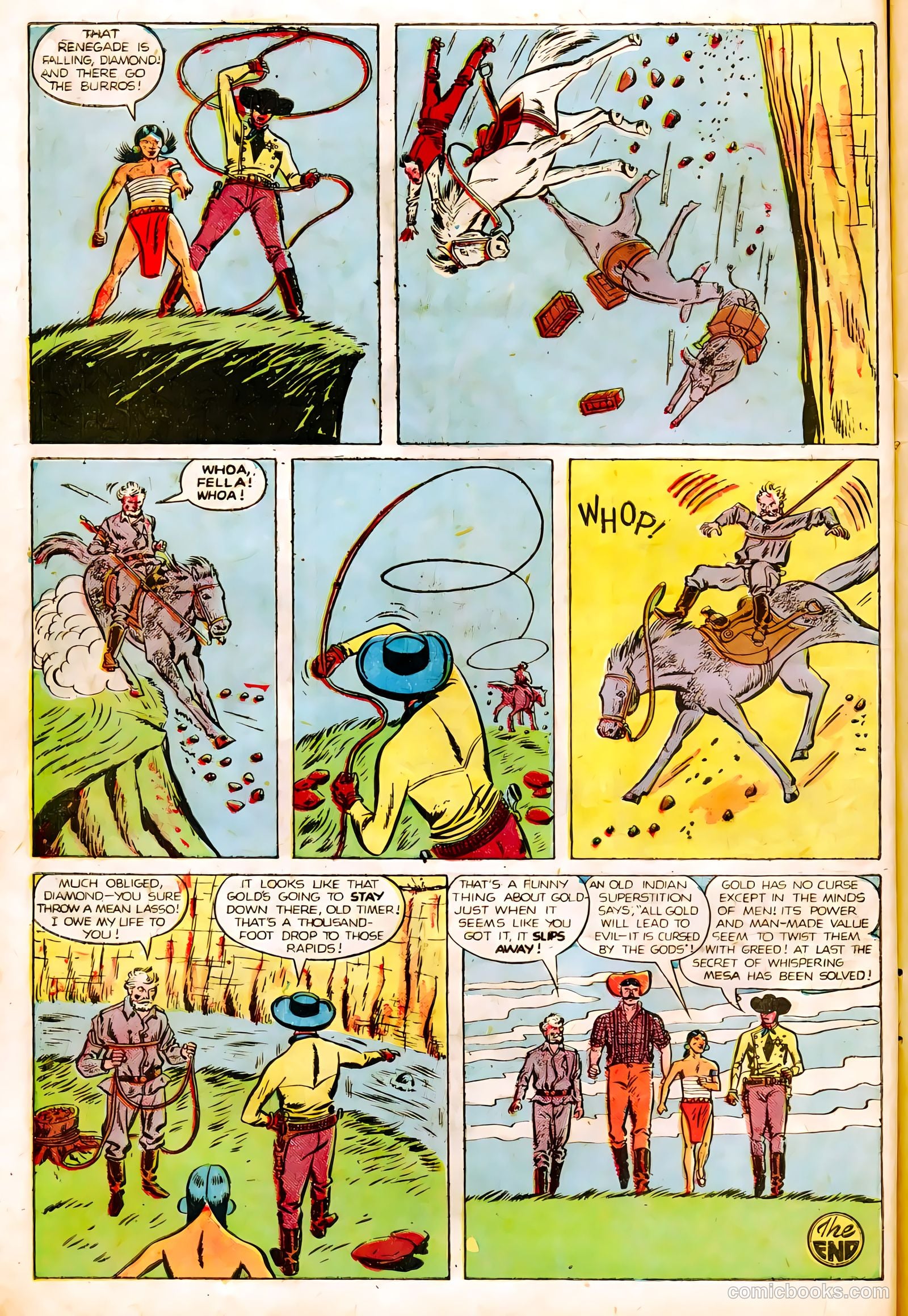 Black Diamond Western #17 (1950) — page 14 of 52