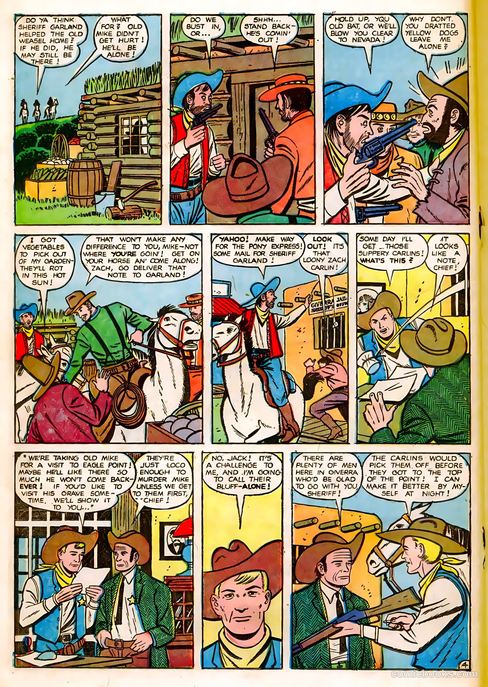 Black Diamond Western #17 (1950) — page 22 of 52