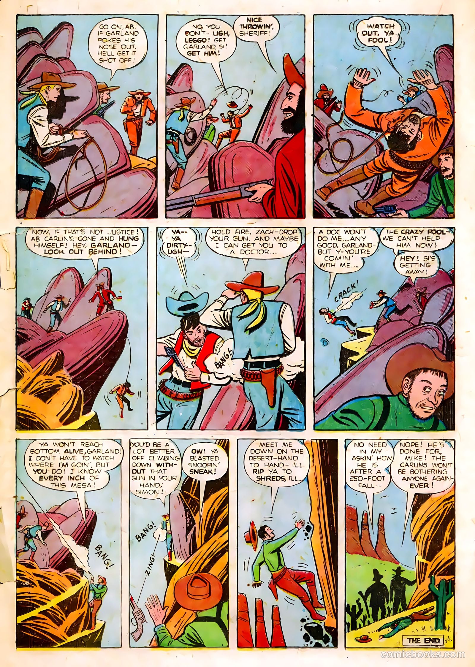 Black Diamond Western #17 (1950) — page 26 of 52
