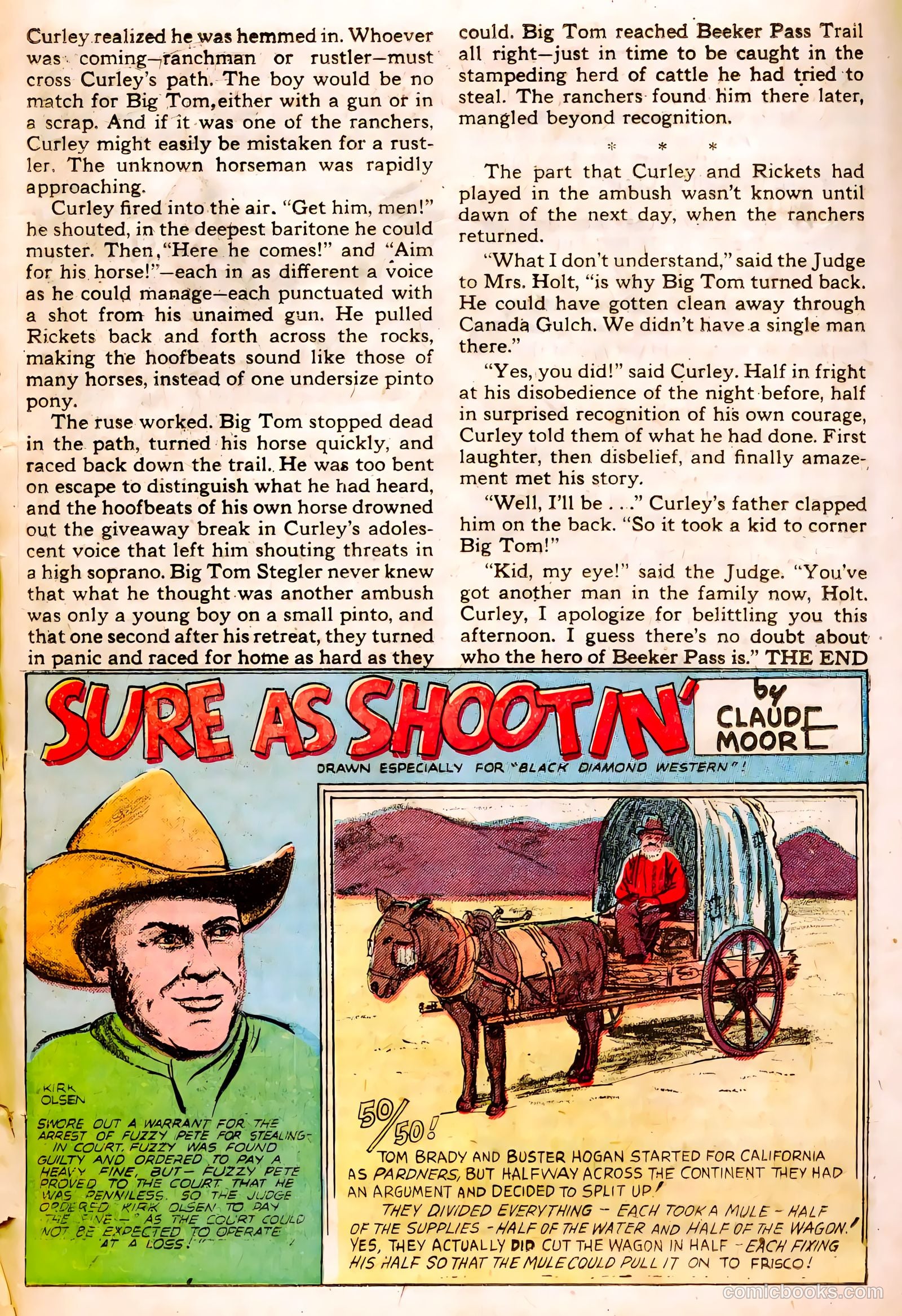 Black Diamond Western #17 (1950) — page 30 of 52