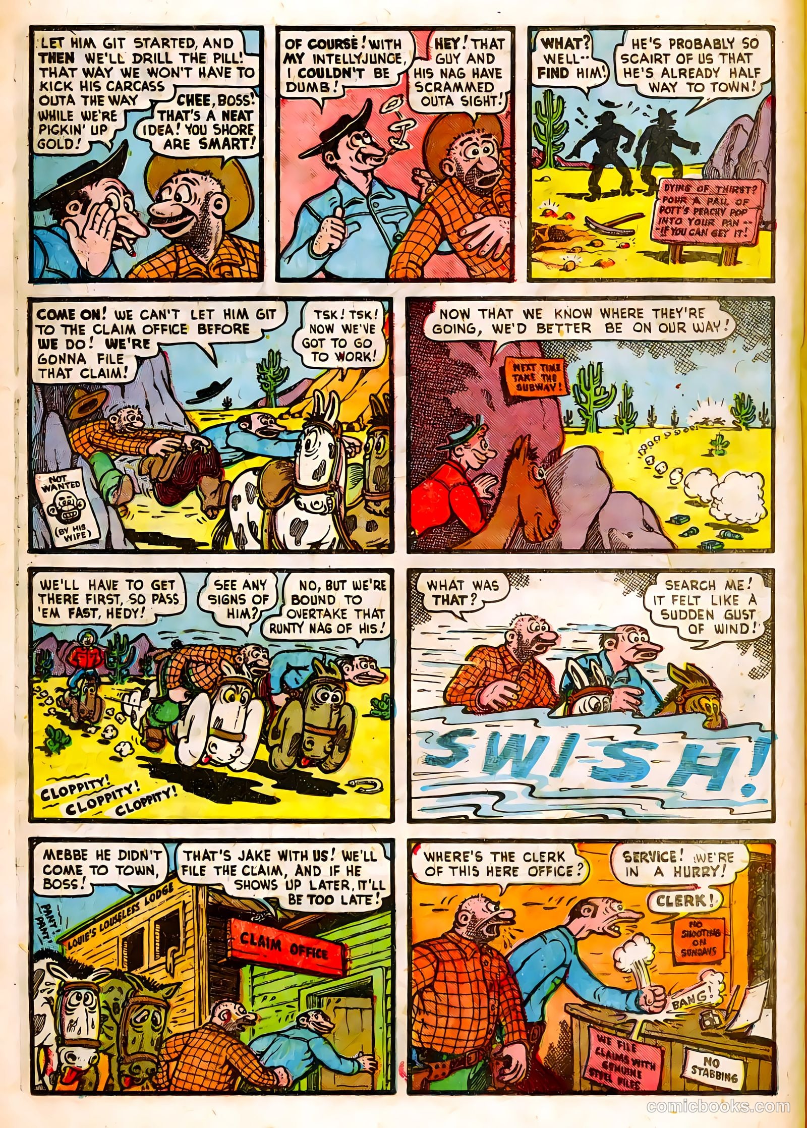 Black Diamond Western #17 (1950) — page 32 of 52