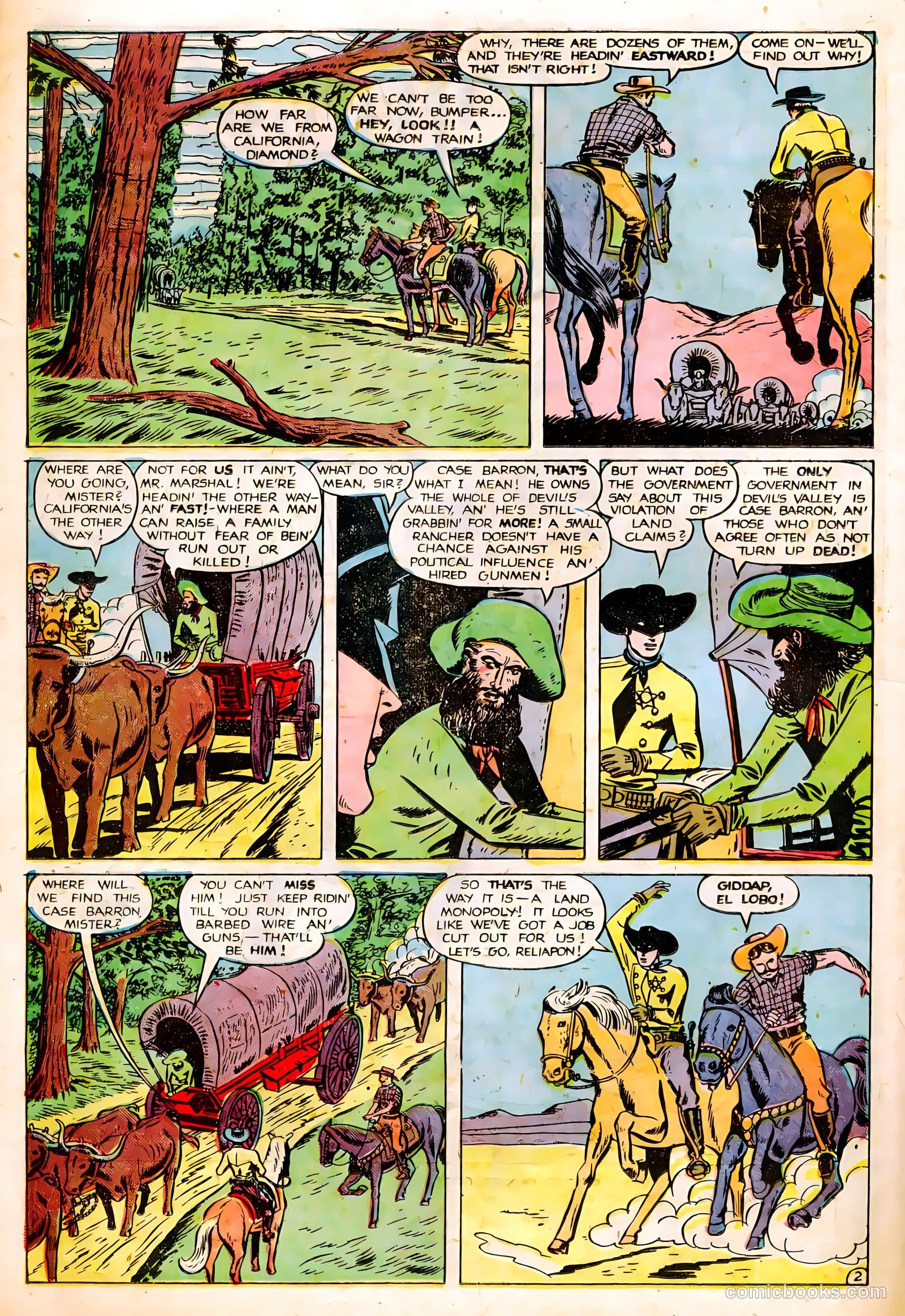 Black Diamond Western #17 (1950) — page 36 of 52