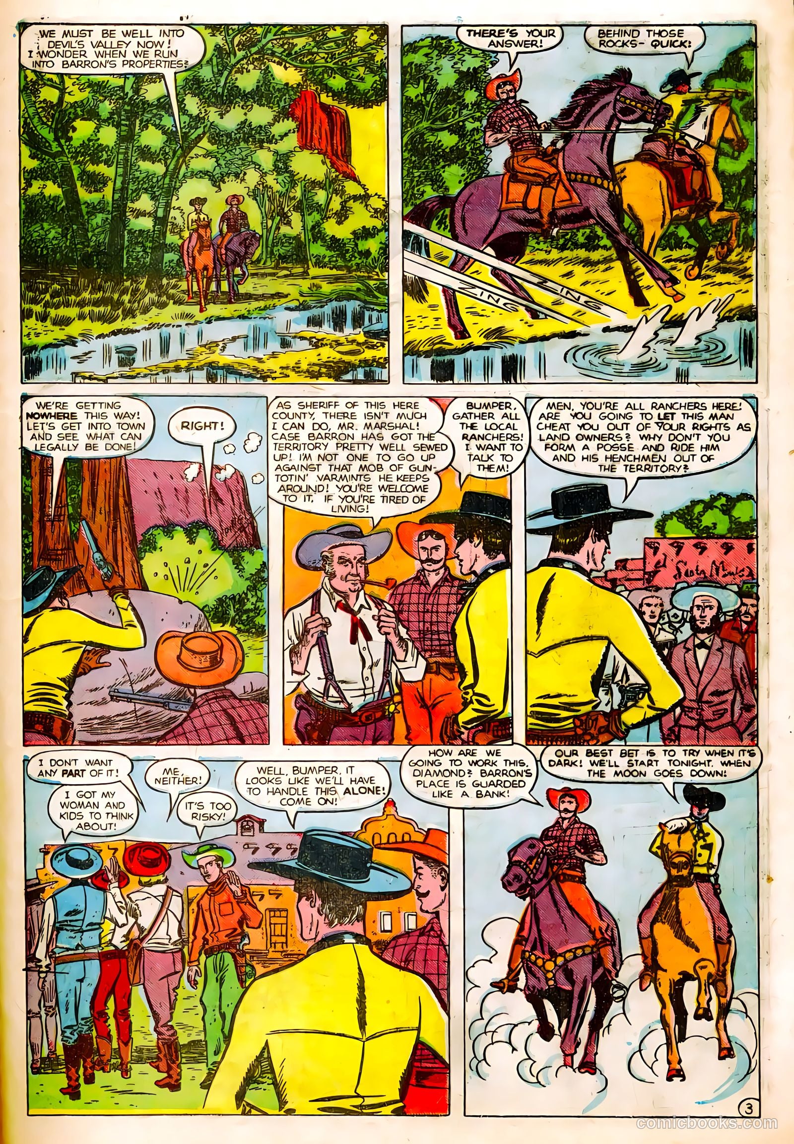 Black Diamond Western #17 (1950) — page 37 of 52