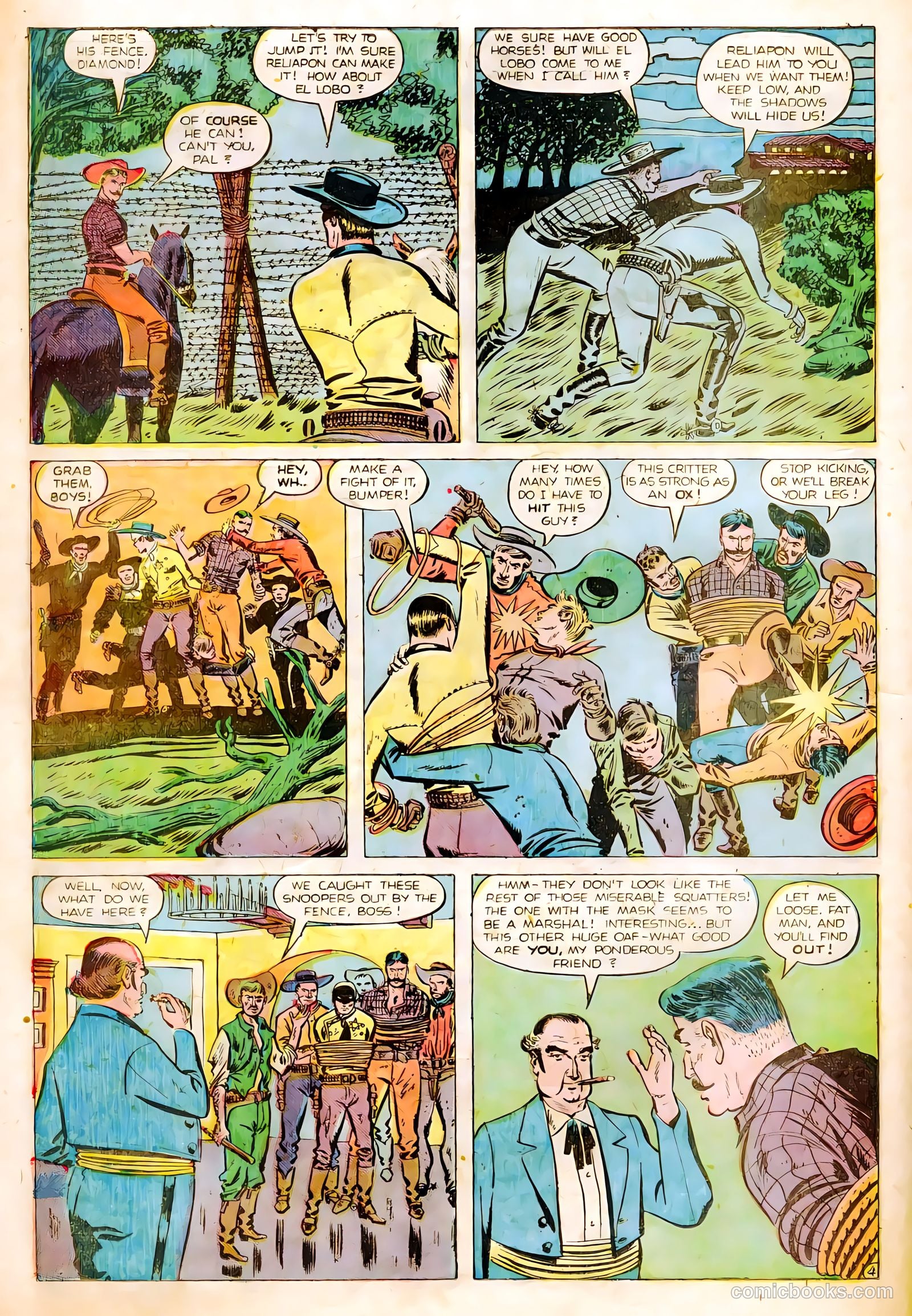 Black Diamond Western #17 (1950) — page 38 of 52