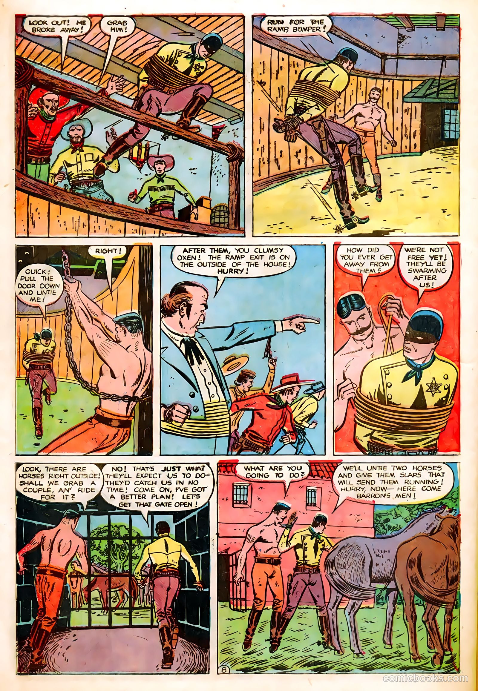 Black Diamond Western #17 (1950) — page 42 of 52