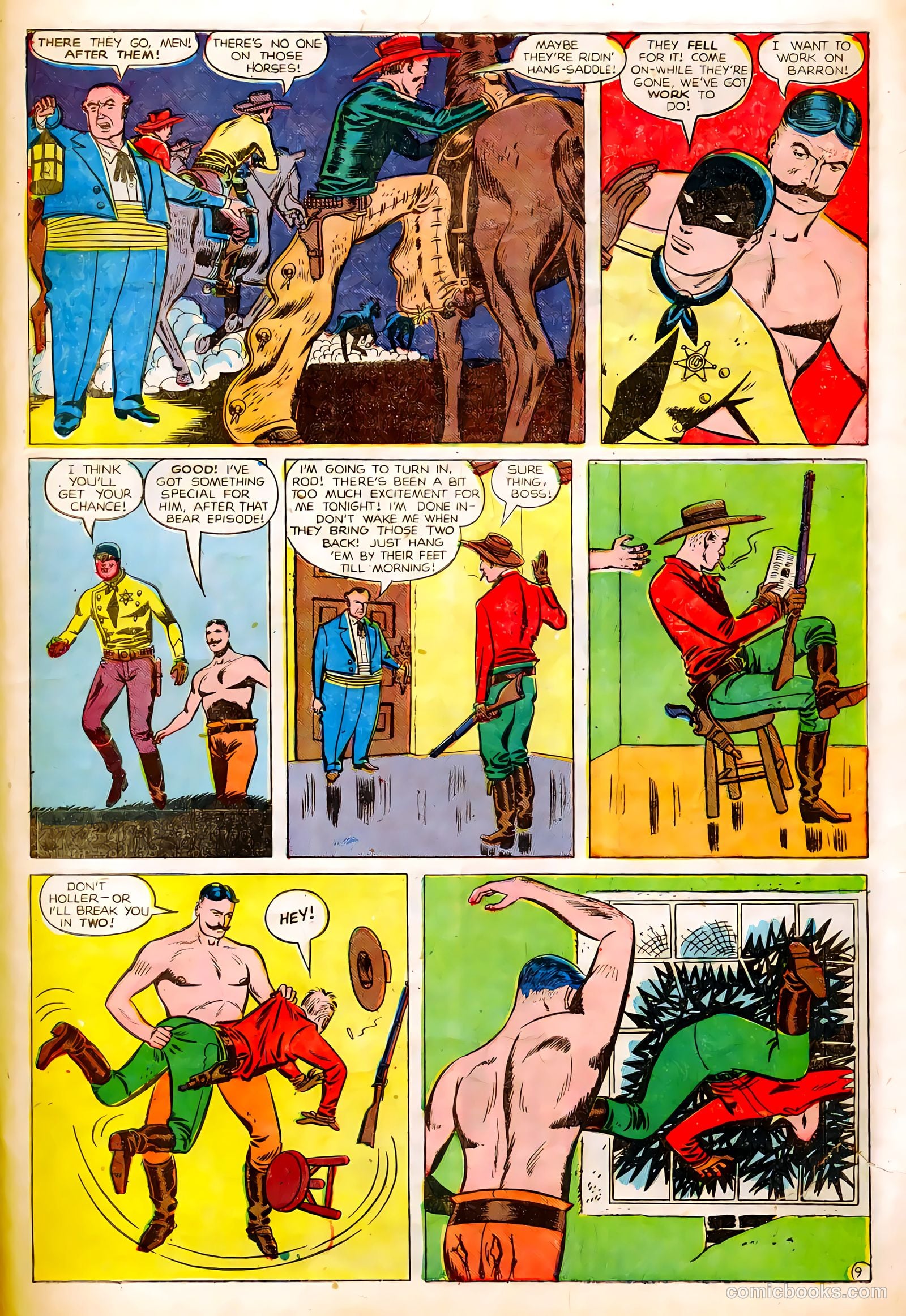 Black Diamond Western #17 (1950) — page 43 of 52