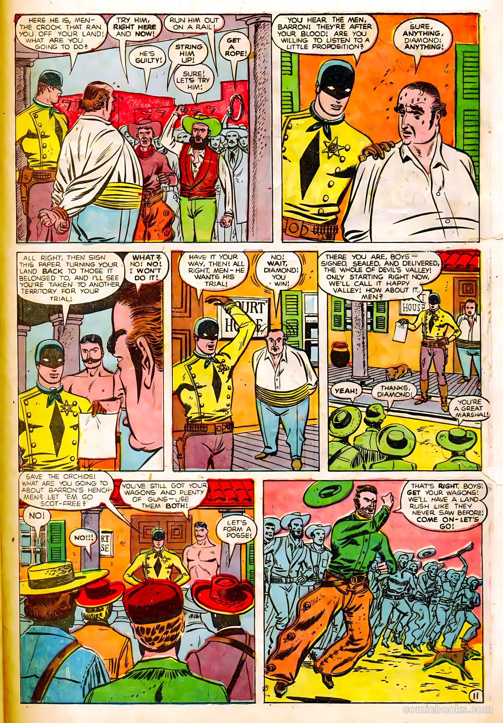 Black Diamond Western #17 (1950) — page 45 of 52