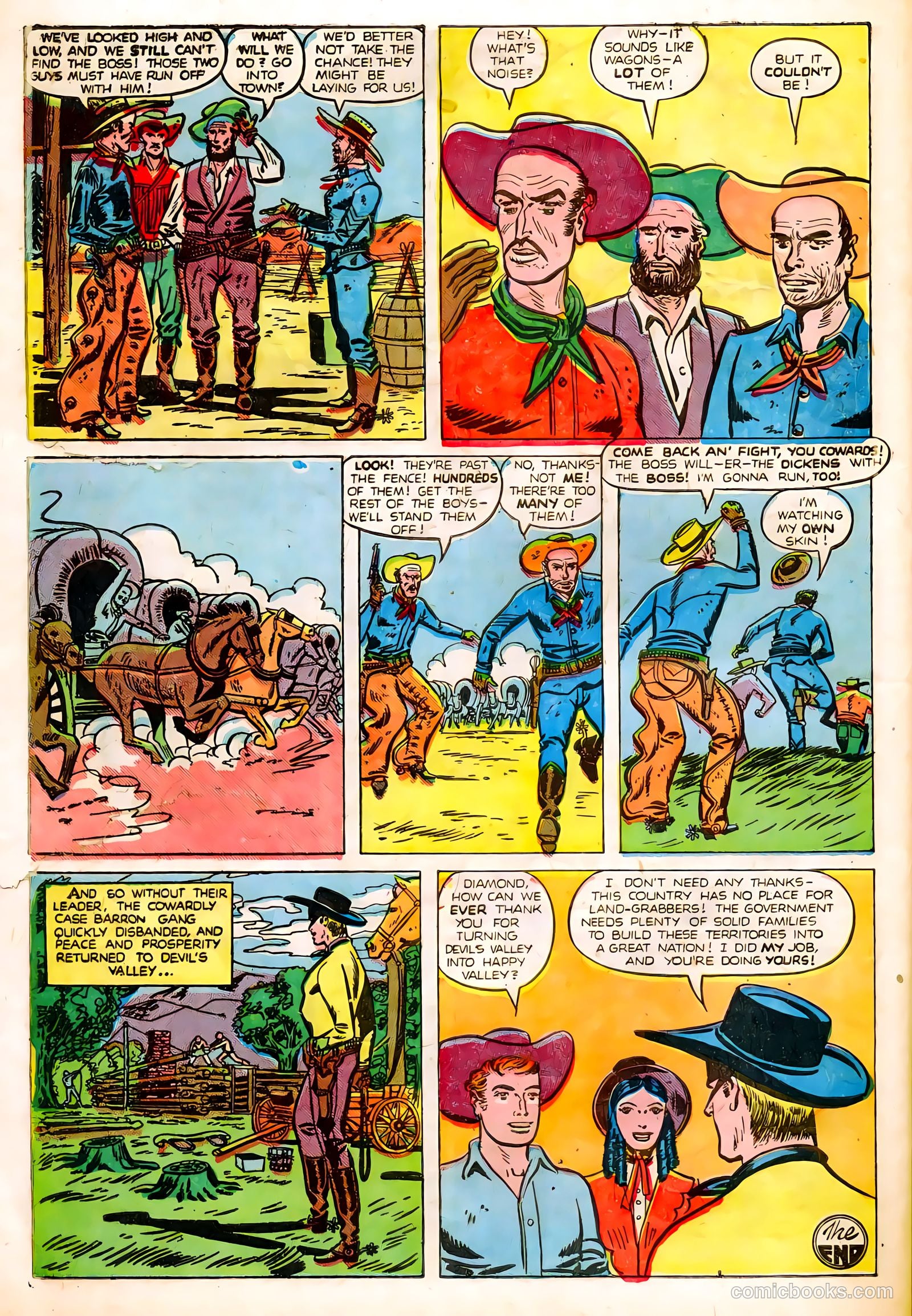 Black Diamond Western #17 (1950) — page 46 of 52