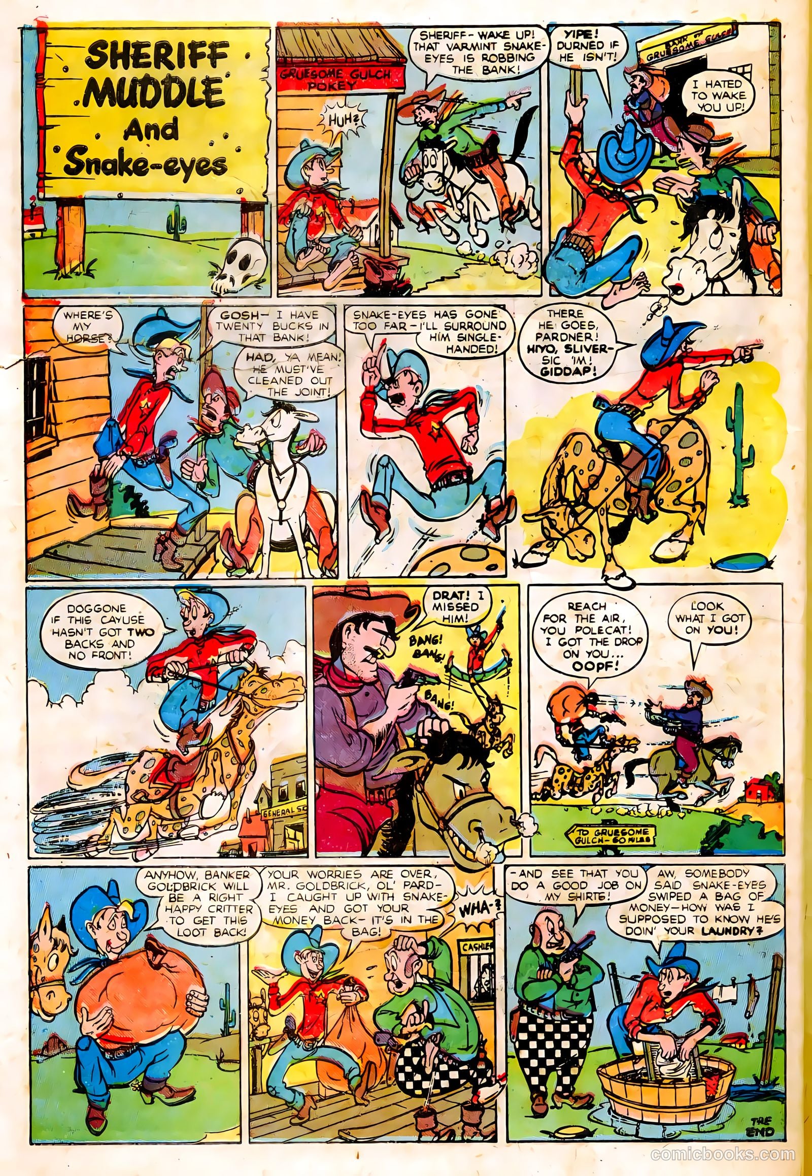 Black Diamond Western #17 (1950) — page 48 of 52