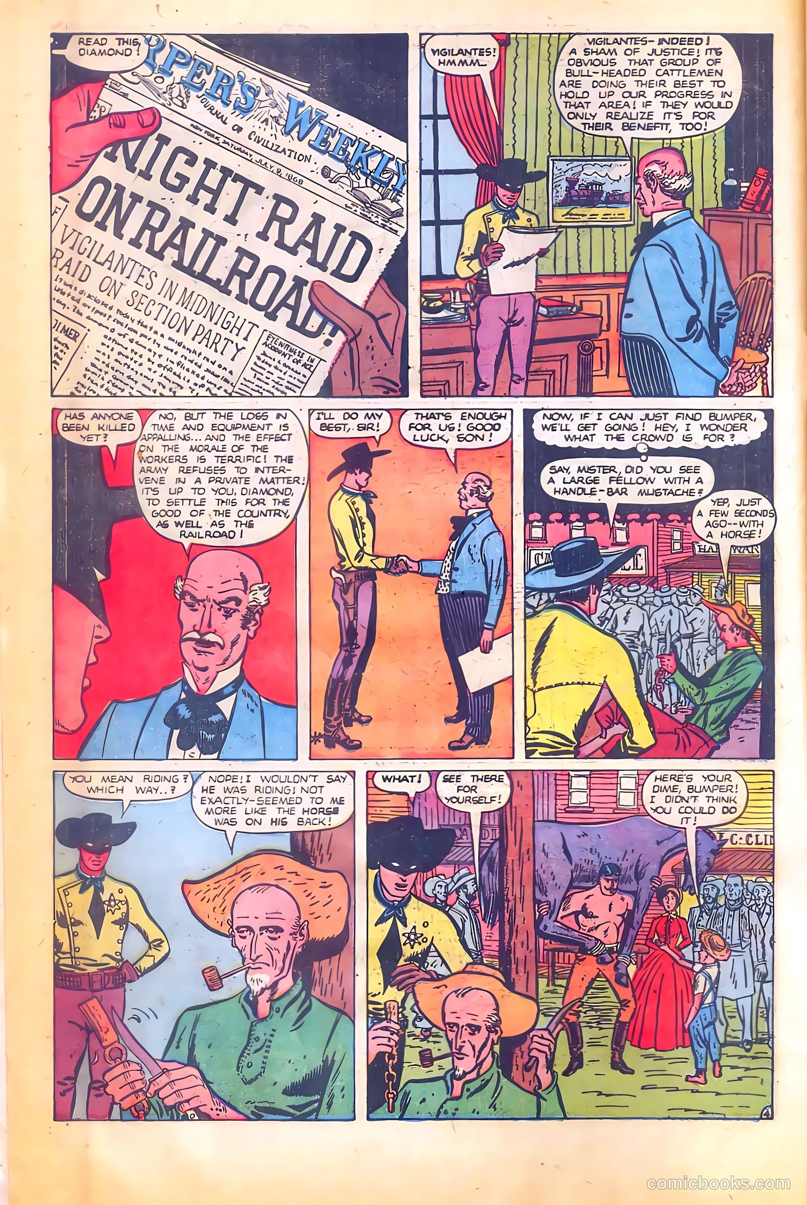 Black Diamond Western #18 (1950) — page 6 of 51