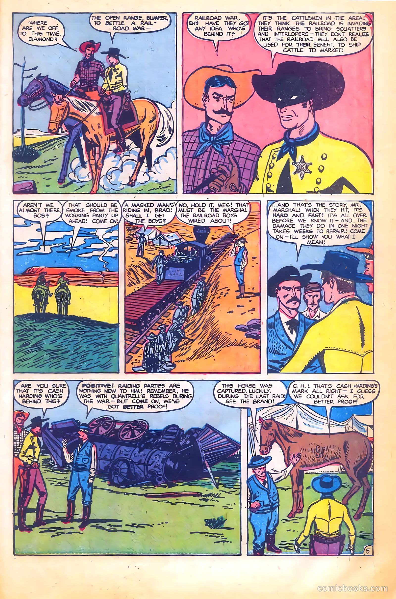 Black Diamond Western #18 (1950) — page 7 of 51
