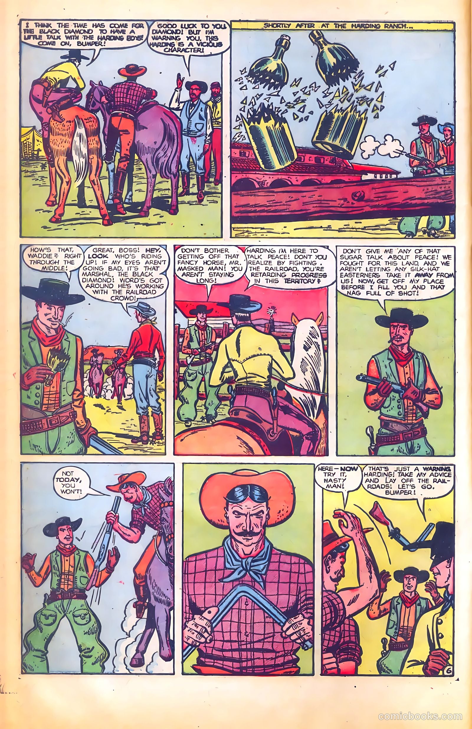 Black Diamond Western #18 (1950) — page 8 of 51