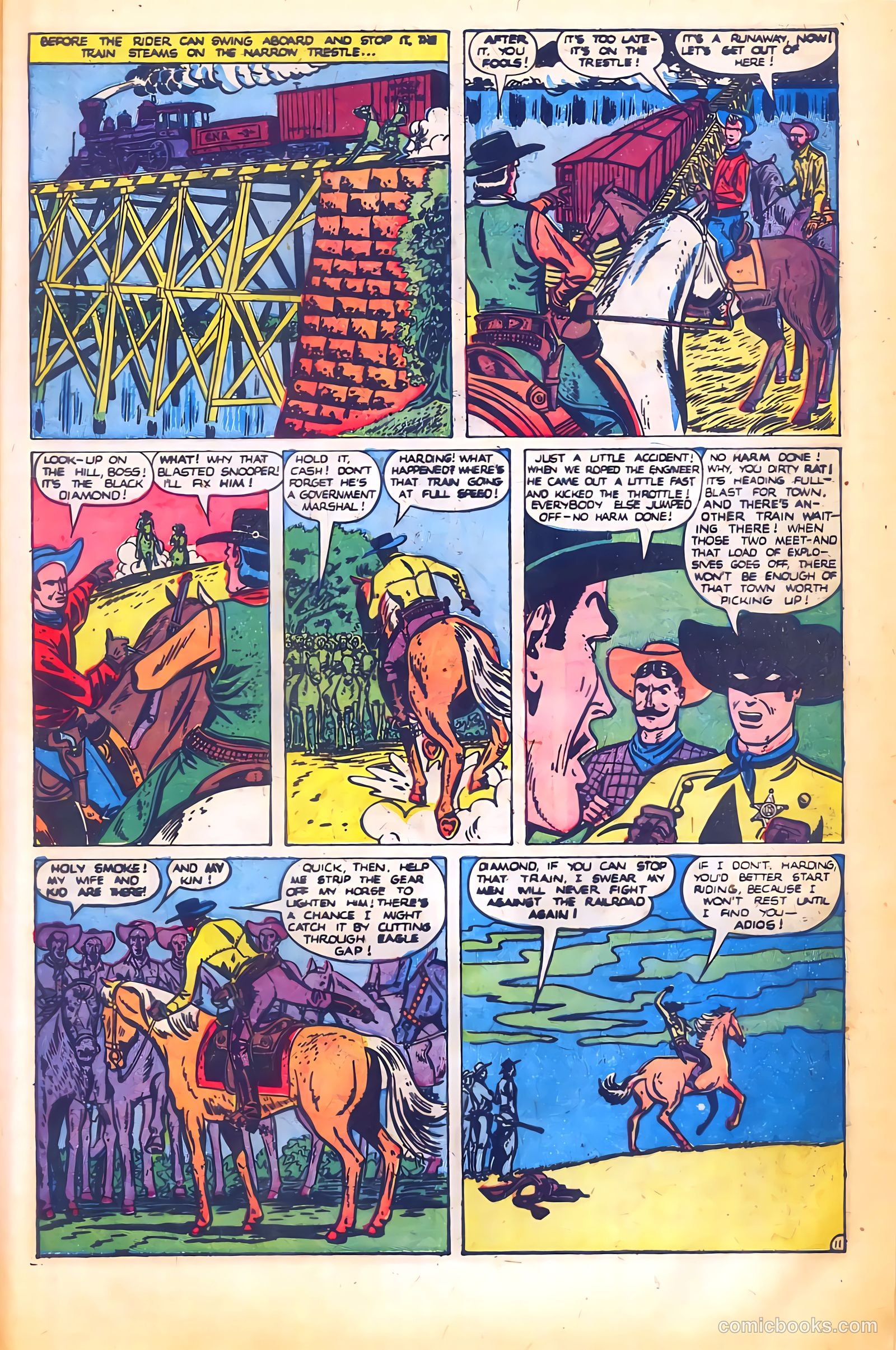 Black Diamond Western #18 (1950) — page 13 of 51