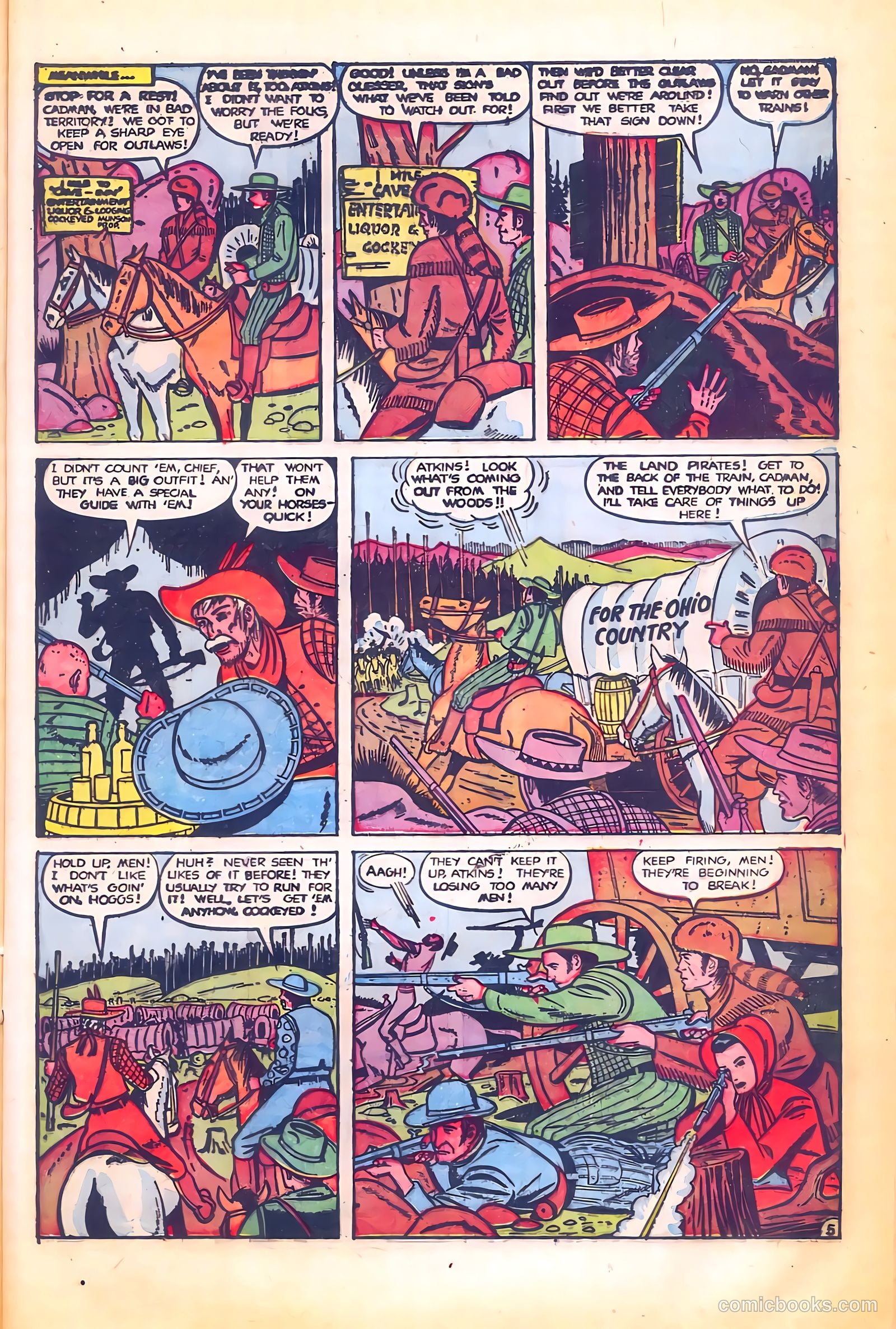 Black Diamond Western #18 (1950) — page 21 of 51