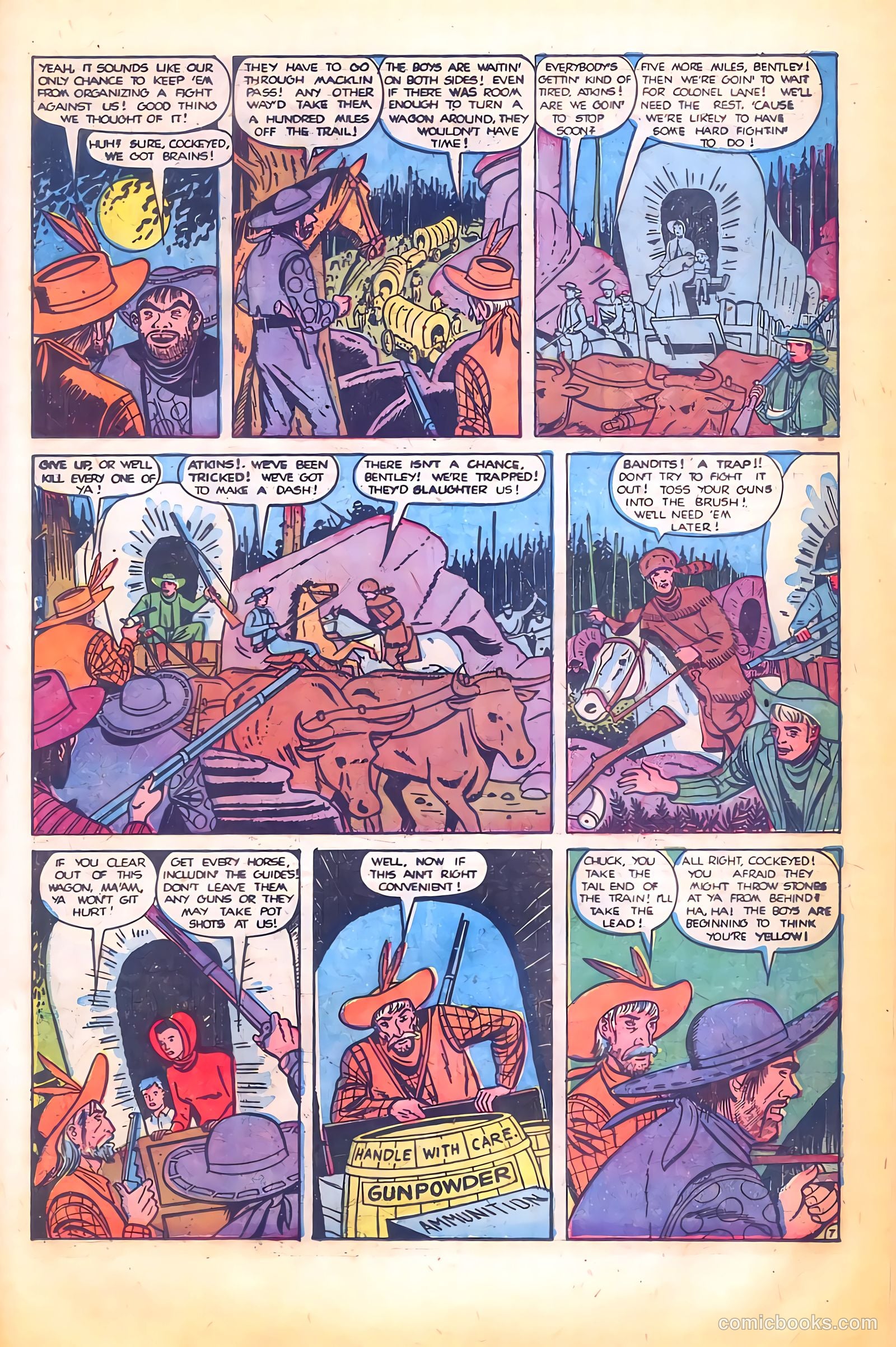 Black Diamond Western #18 (1950) — page 23 of 51