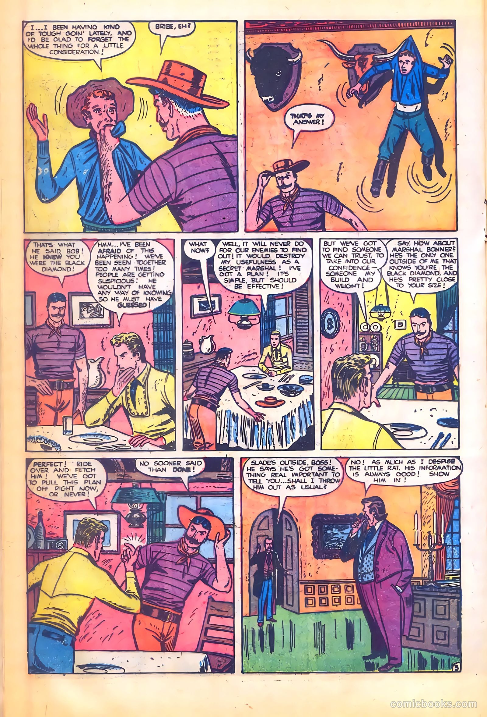 Black Diamond Western #18 (1950) — page 27 of 51