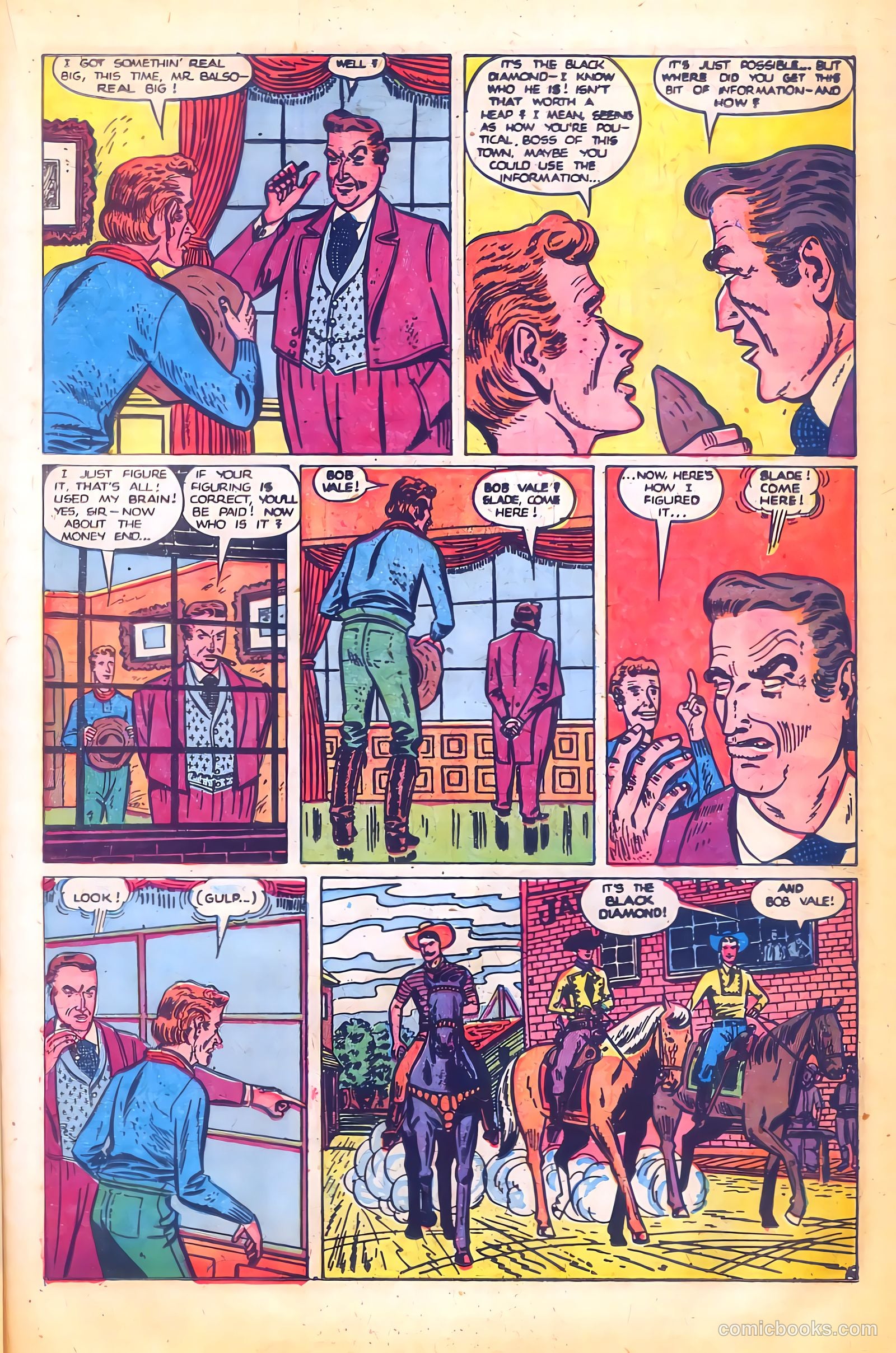 Black Diamond Western #18 (1950) — page 28 of 51