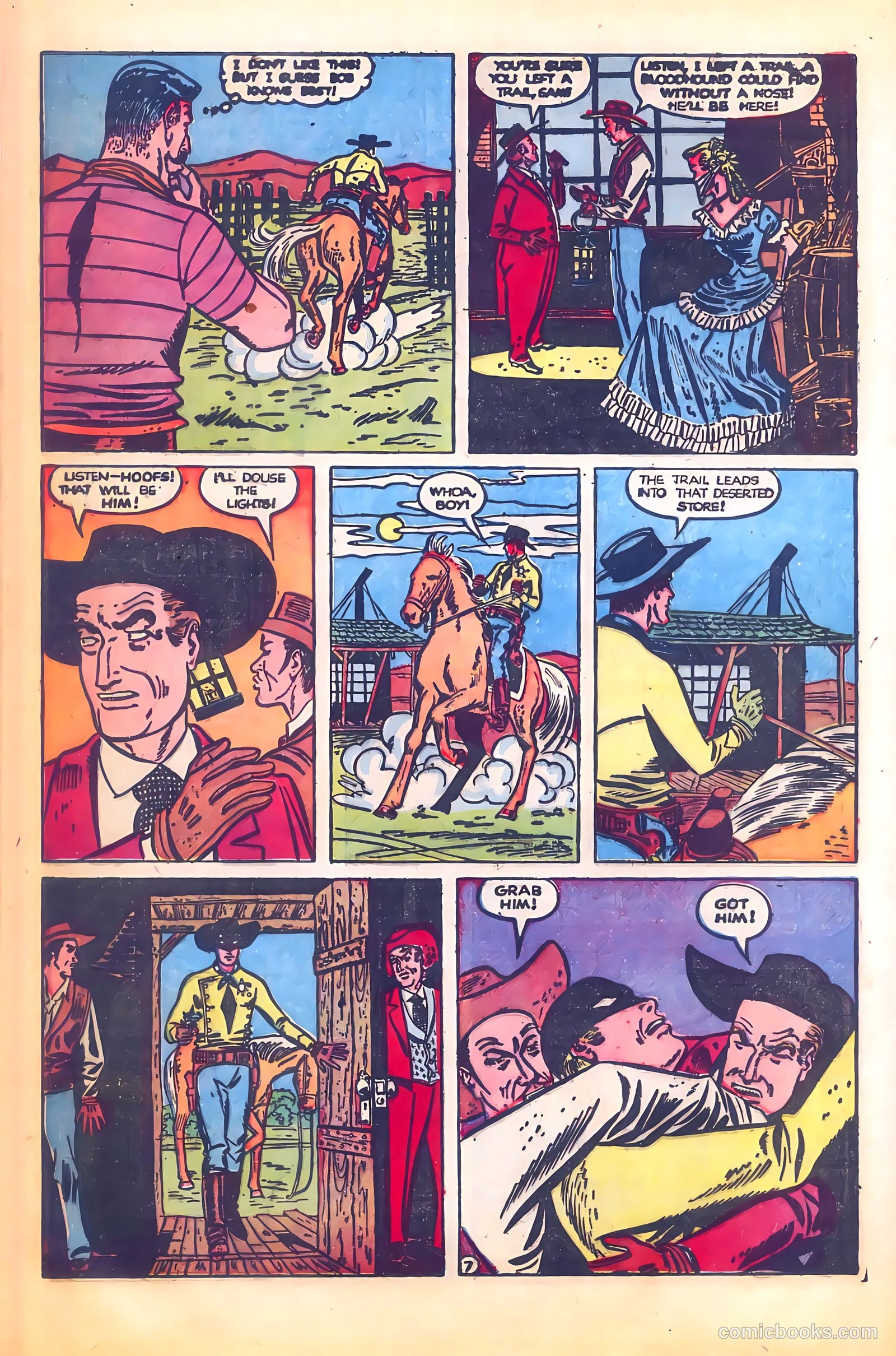 Black Diamond Western #18 (1950) — page 31 of 51