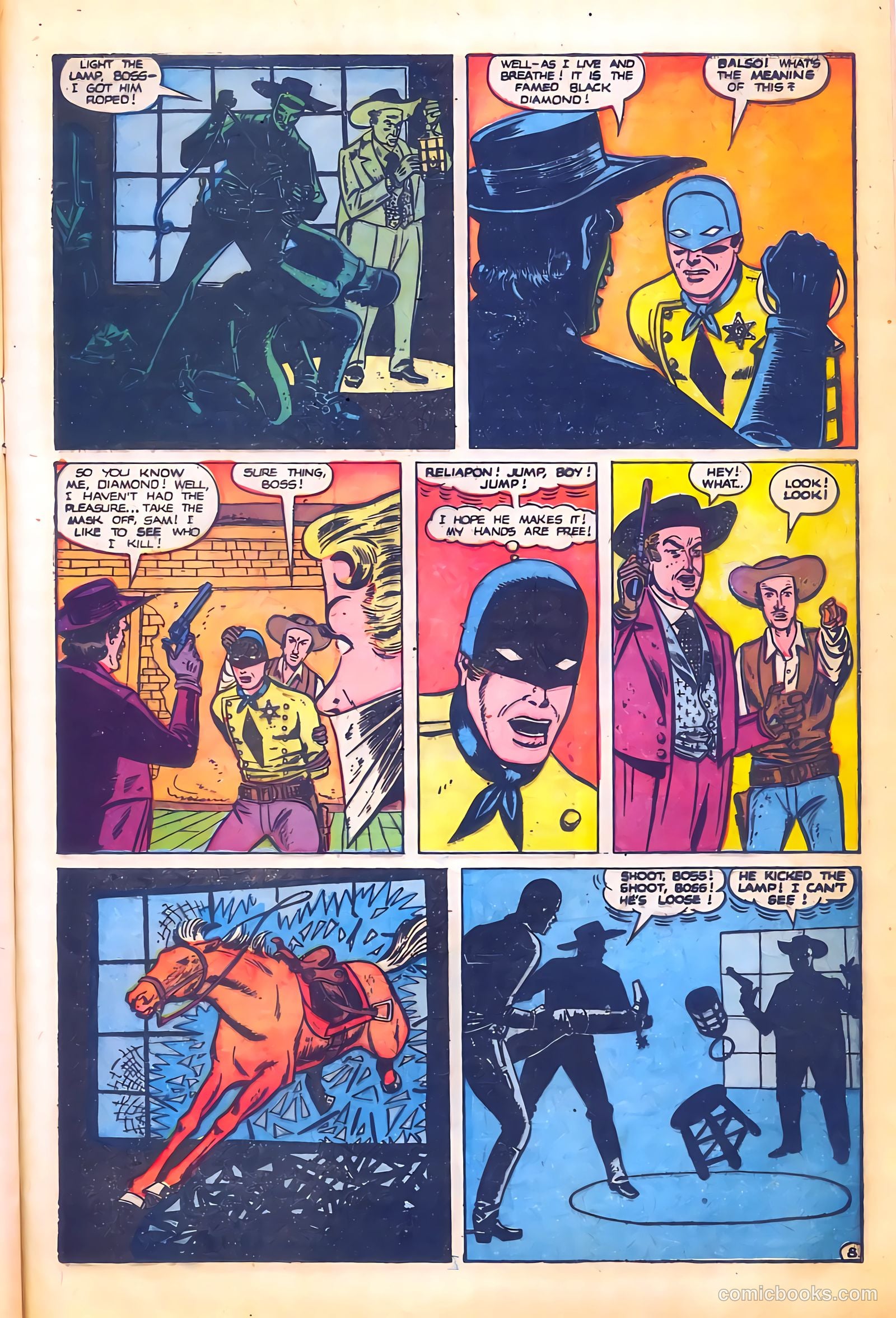 Black Diamond Western #18 (1950) — page 32 of 51