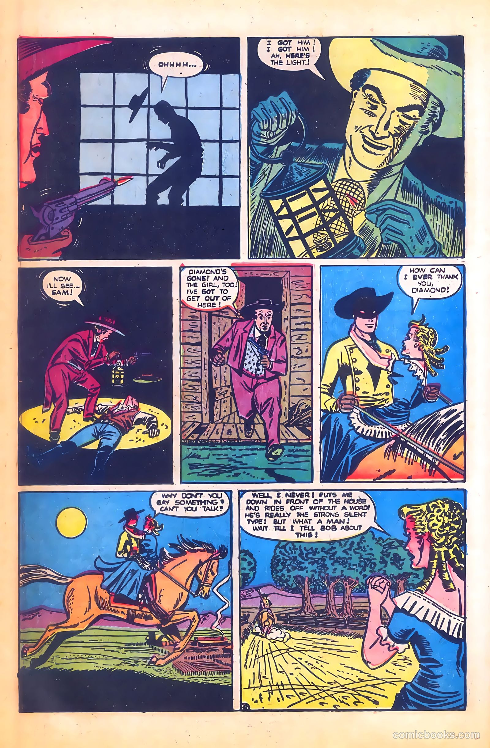 Black Diamond Western #18 (1950) — page 33 of 51