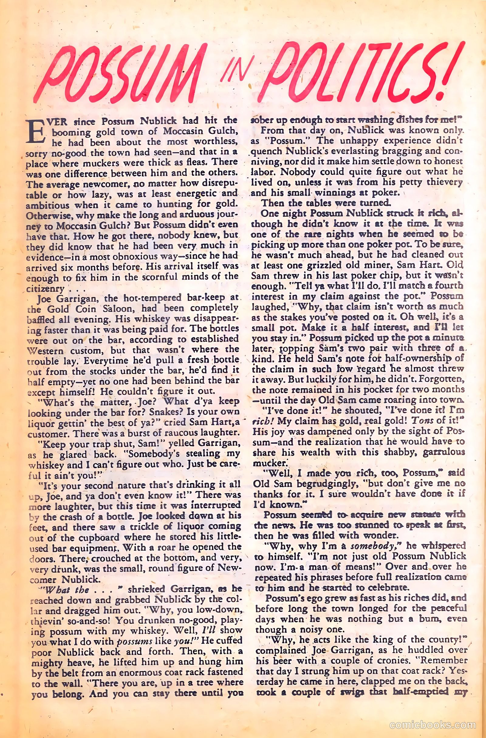 Black Diamond Western #18 (1950) — page 37 of 51
