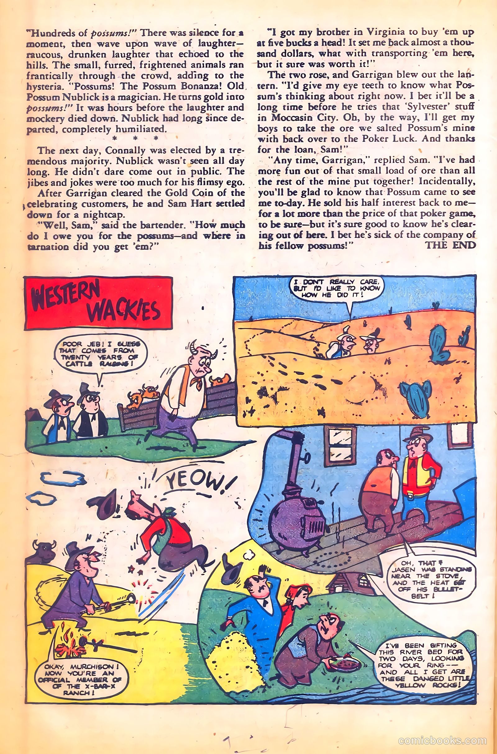 Black Diamond Western #18 (1950) — page 39 of 51