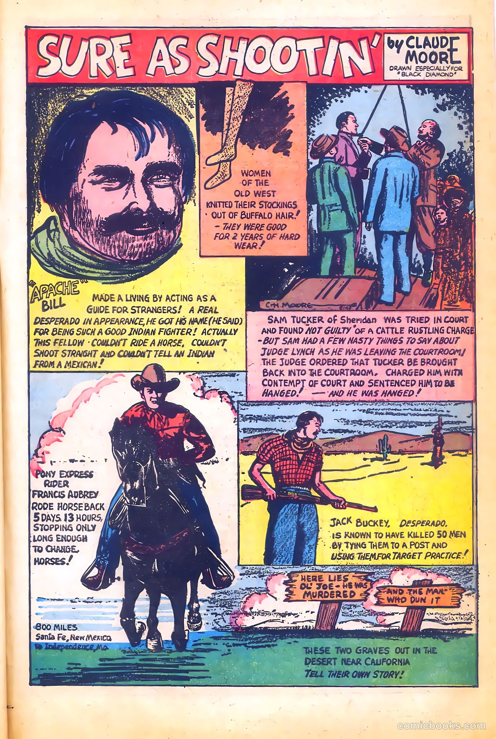 Black Diamond Western #18 (1950) — page 42 of 51