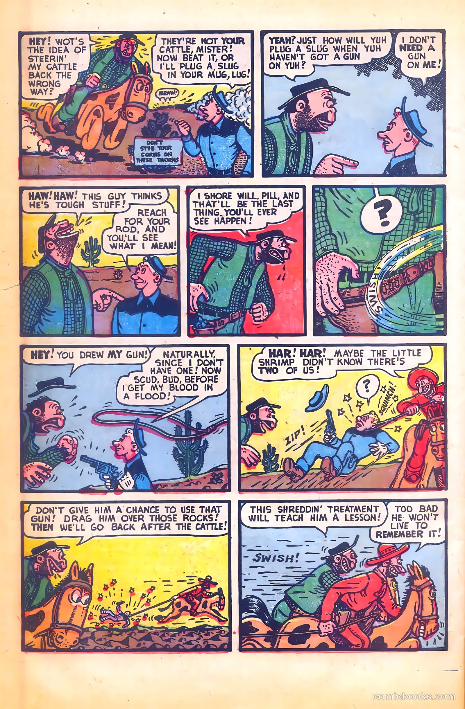 Black Diamond Western #18 (1950) — page 45 of 51