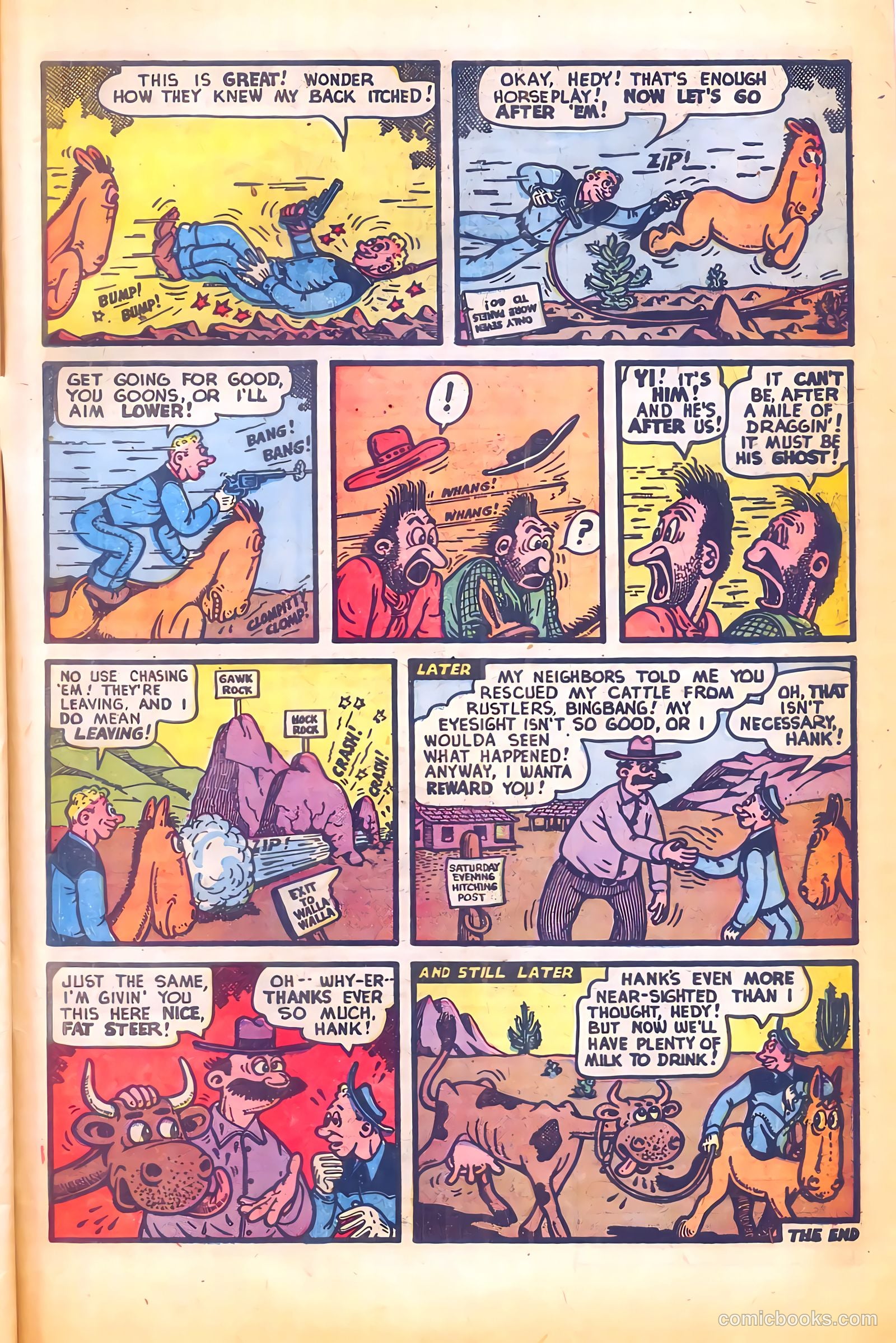 Black Diamond Western #18 (1950) — page 46 of 51