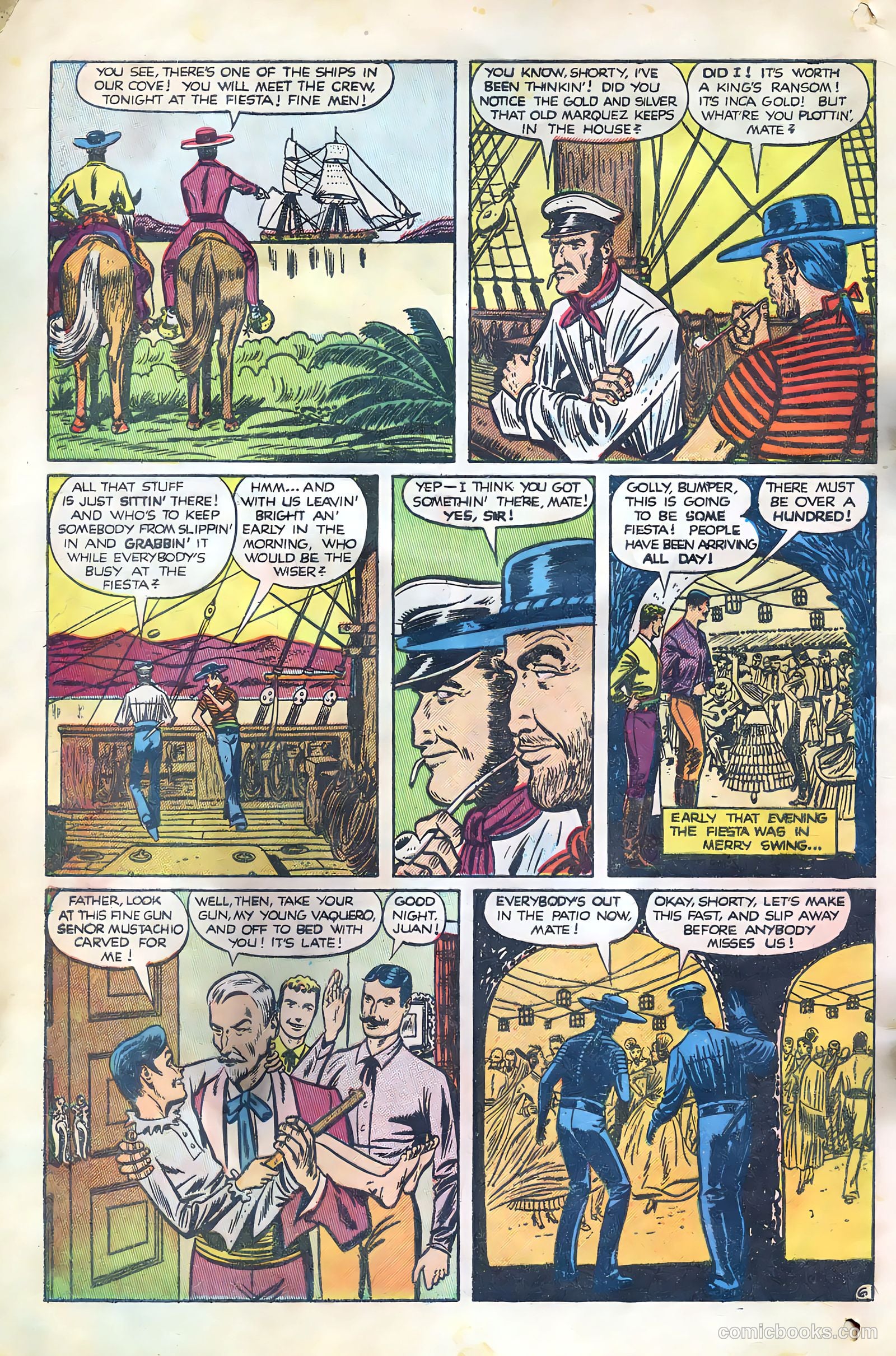 Black Diamond Western #19 (1950) — page 8 of 51