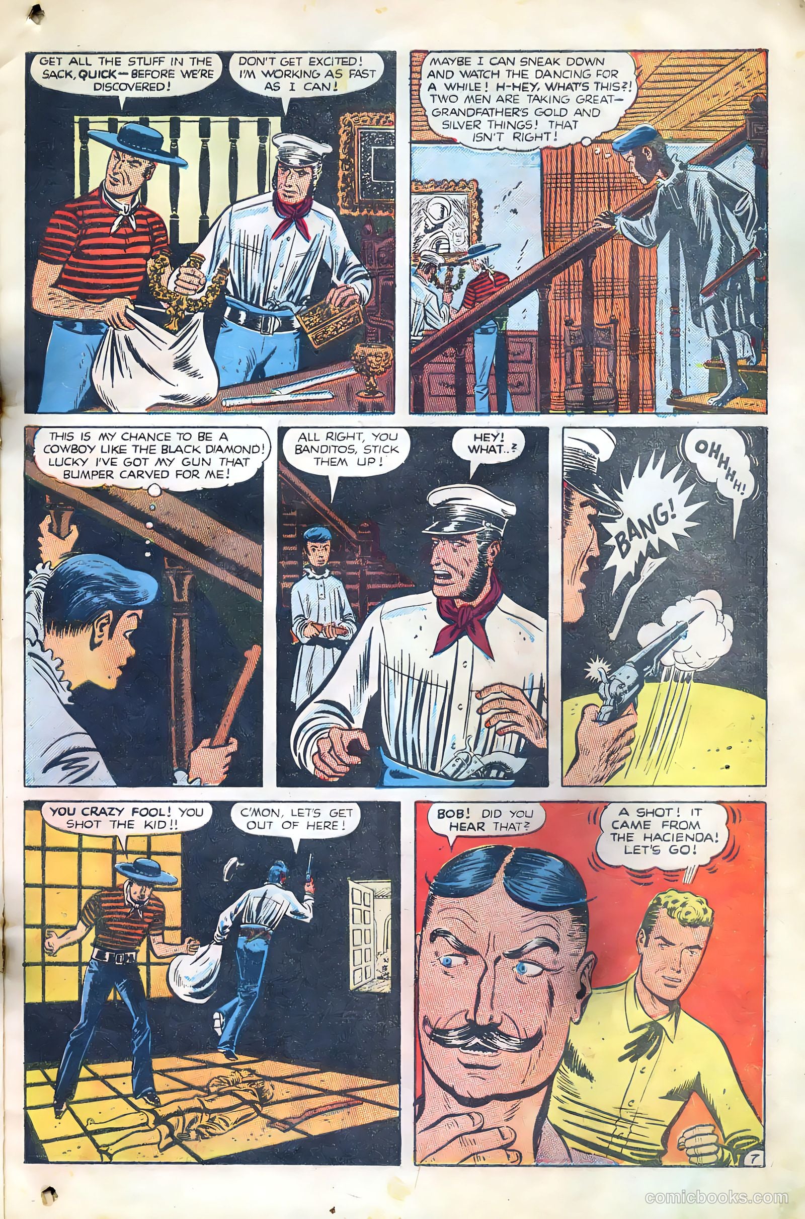 Black Diamond Western #19 (1950) — page 9 of 51