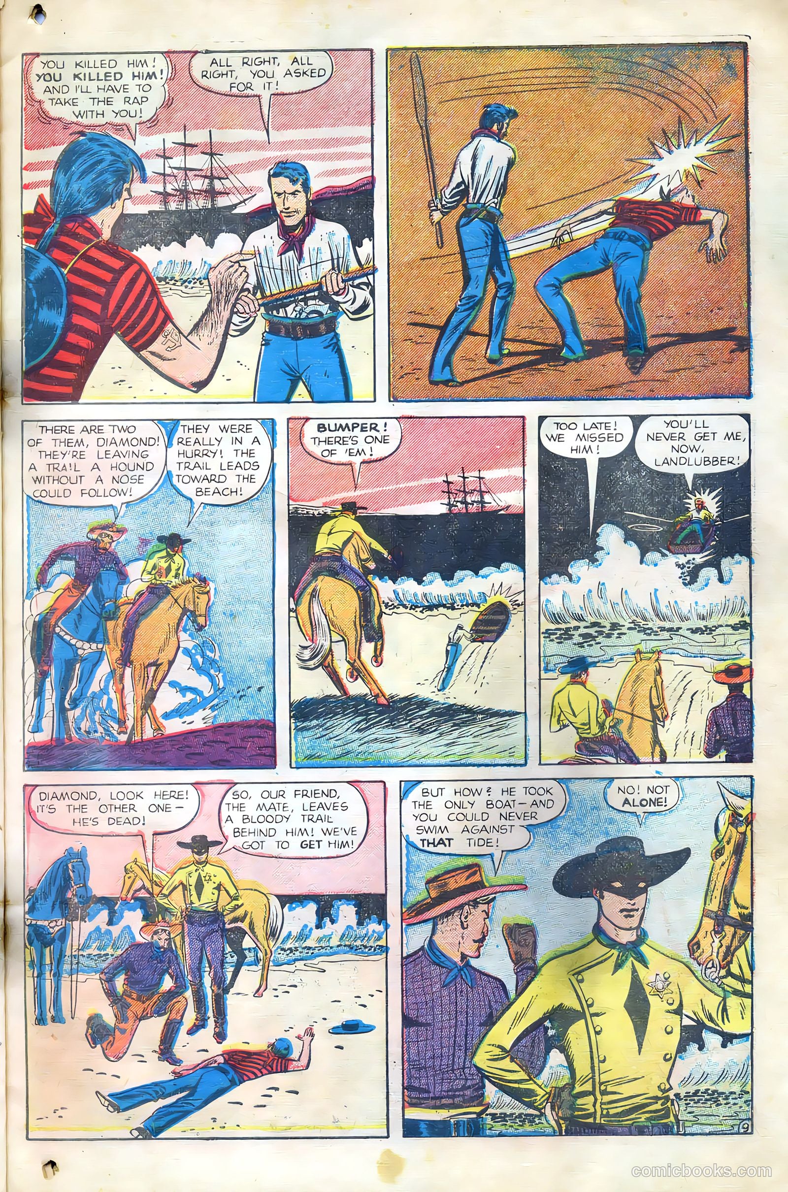Black Diamond Western #19 (1950) — page 11 of 51