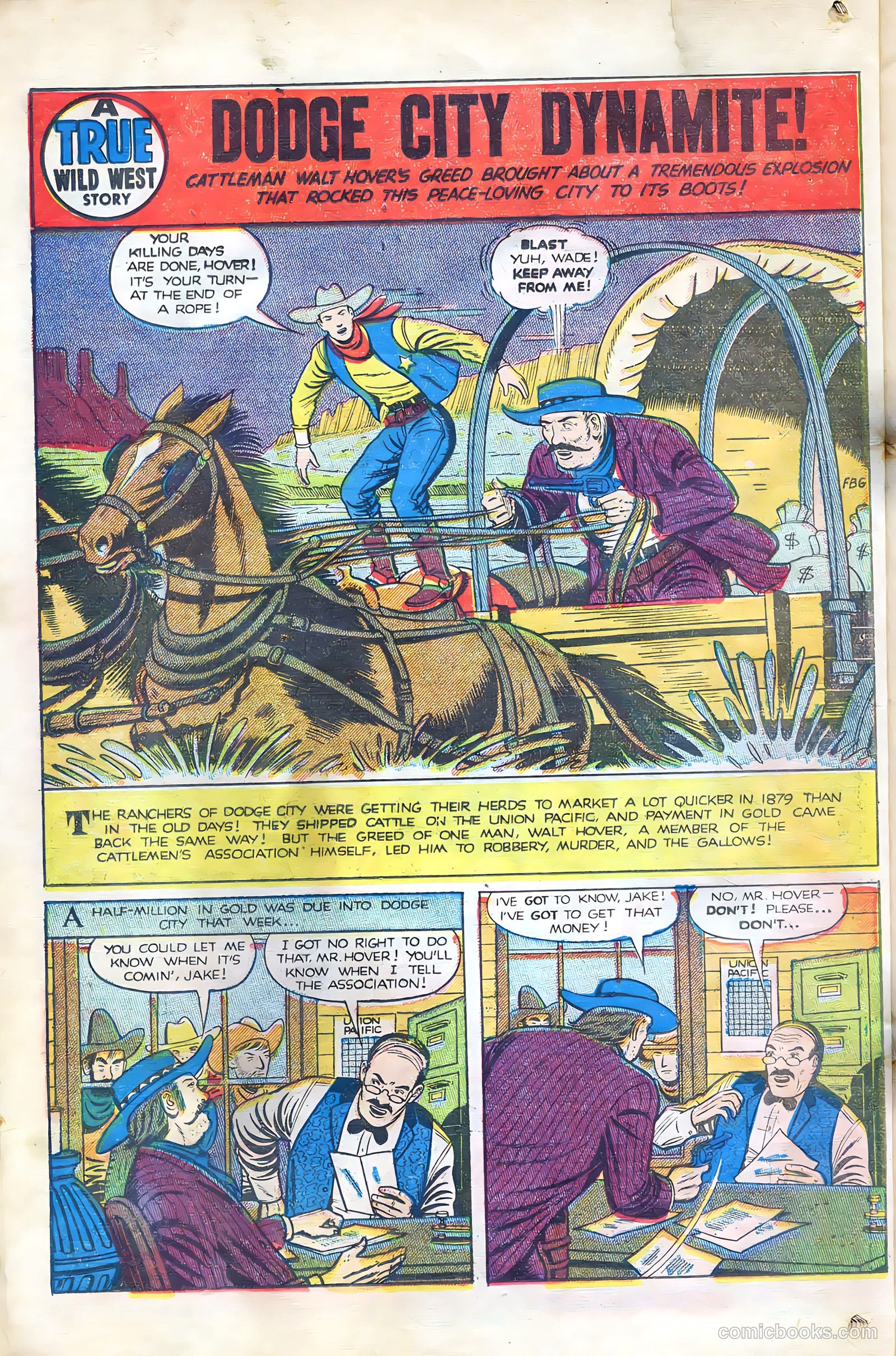 Black Diamond Western #19 (1950) — page 18 of 51