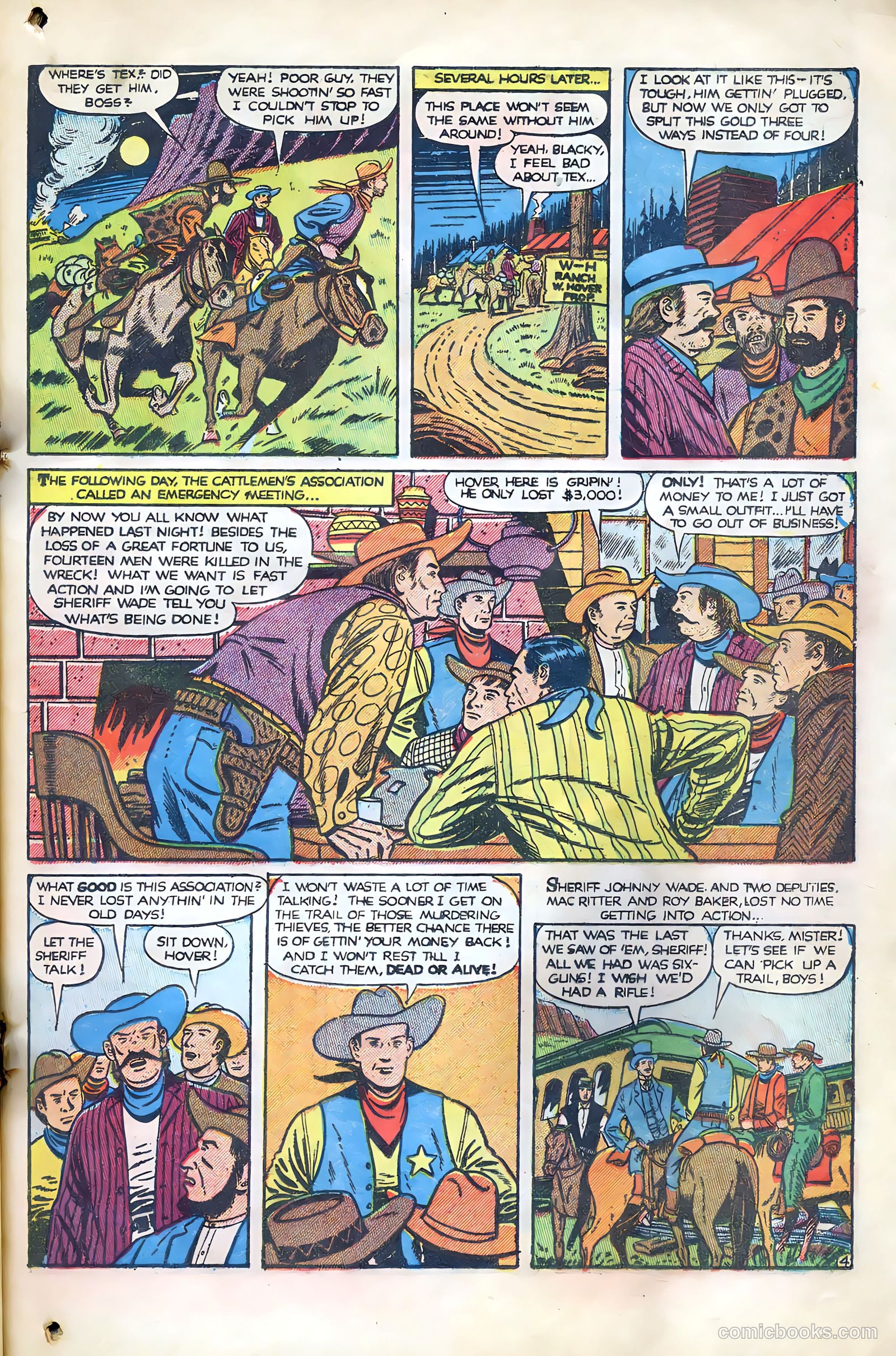 Black Diamond Western #19 (1950) — page 21 of 51