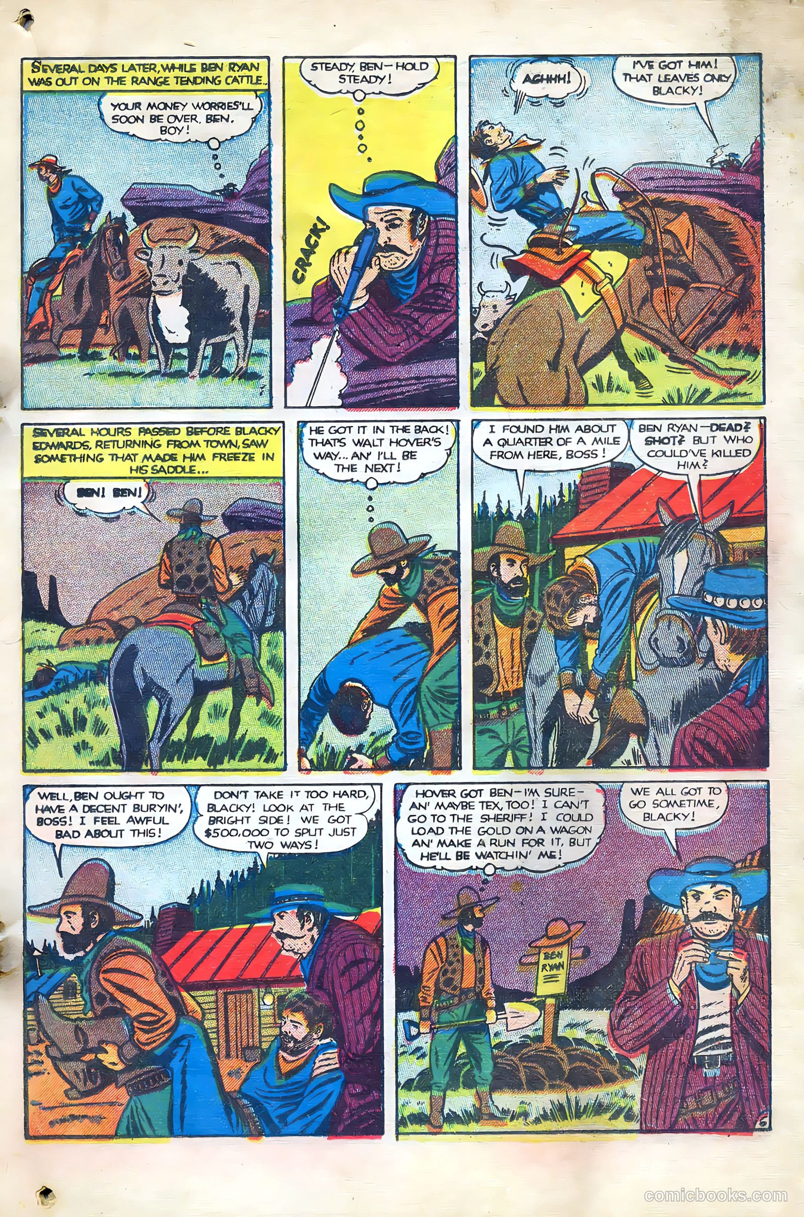Black Diamond Western #19 (1950) — page 23 of 51