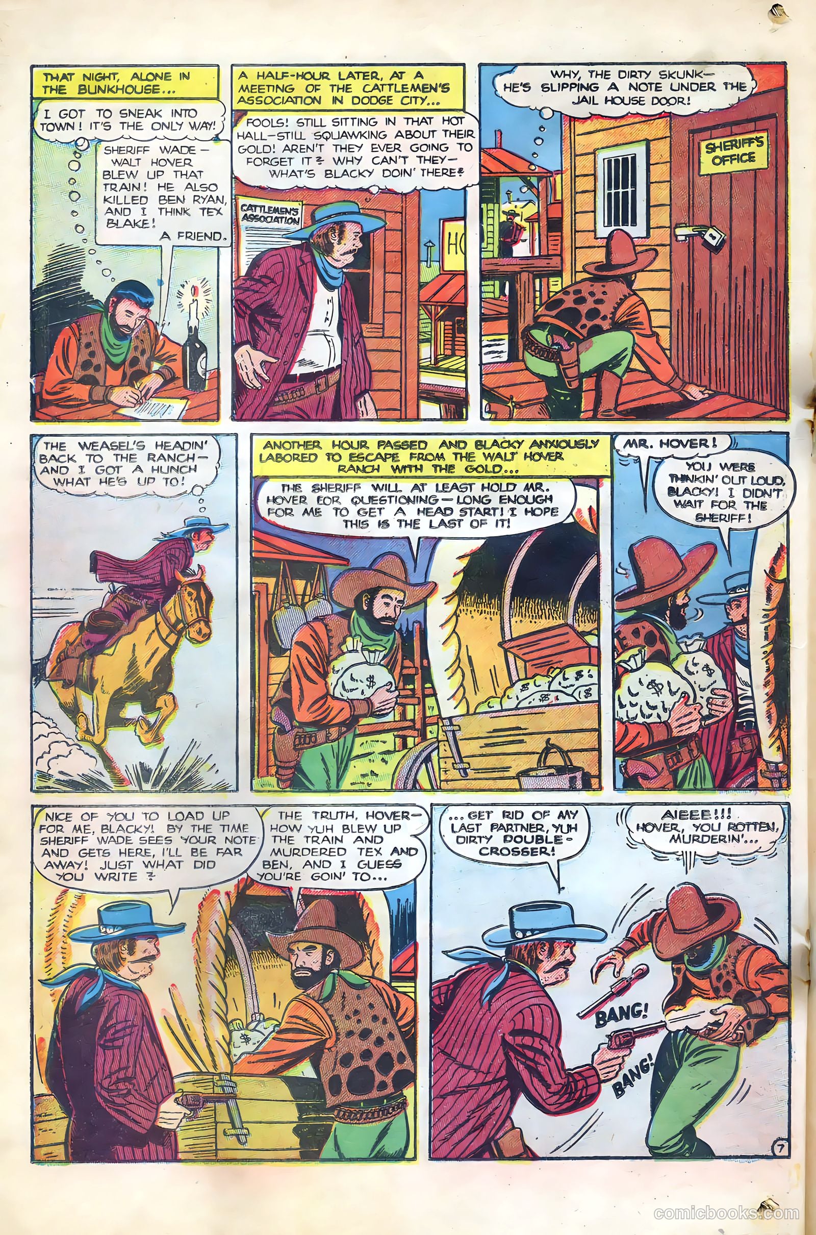 Black Diamond Western #19 (1950) — page 24 of 51