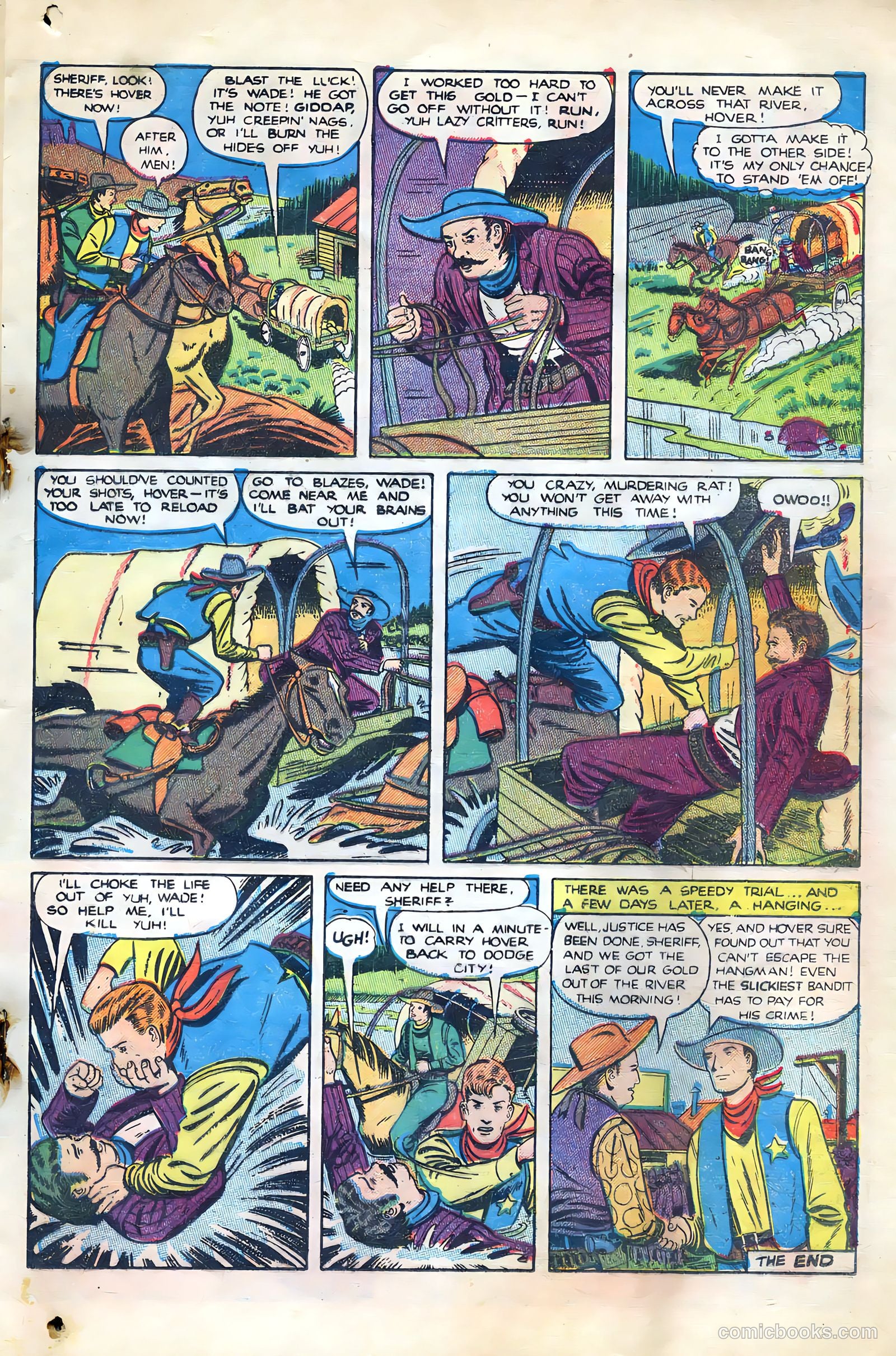 Black Diamond Western #19 (1950) — page 25 of 51