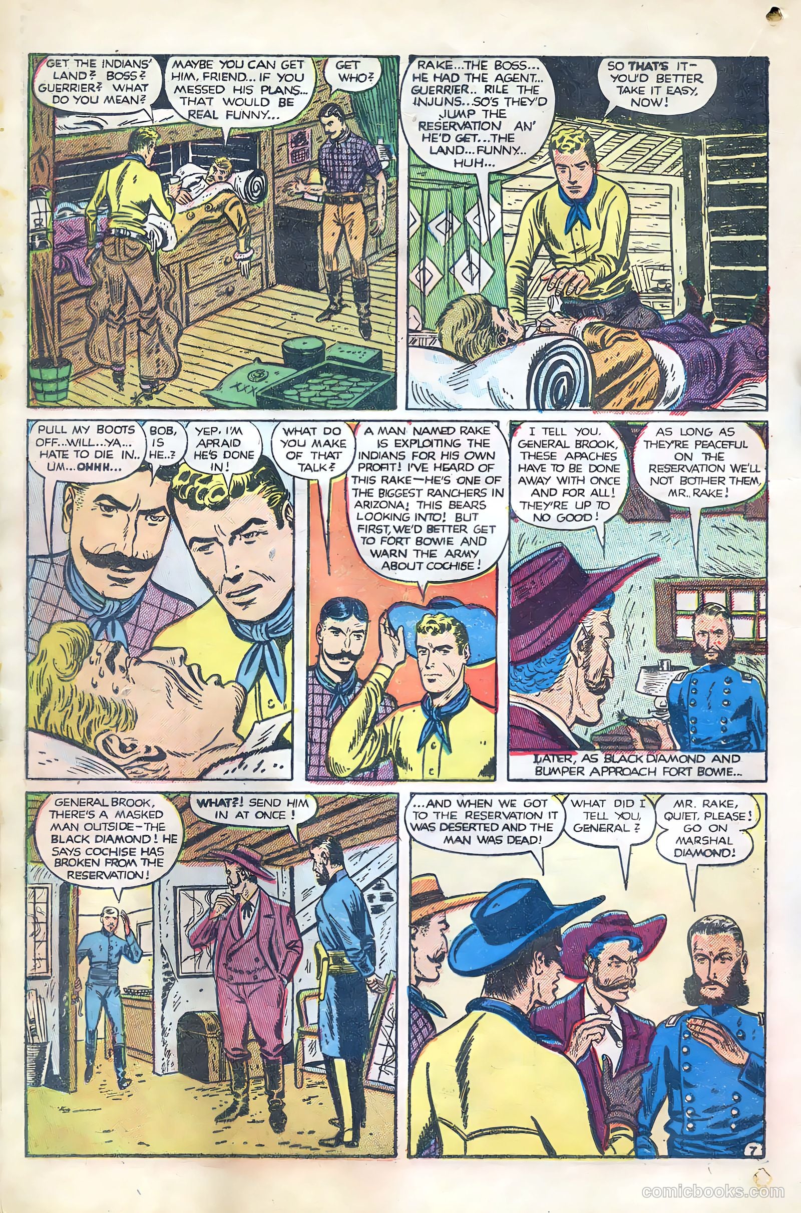 Black Diamond Western #19 (1950) — page 31 of 51