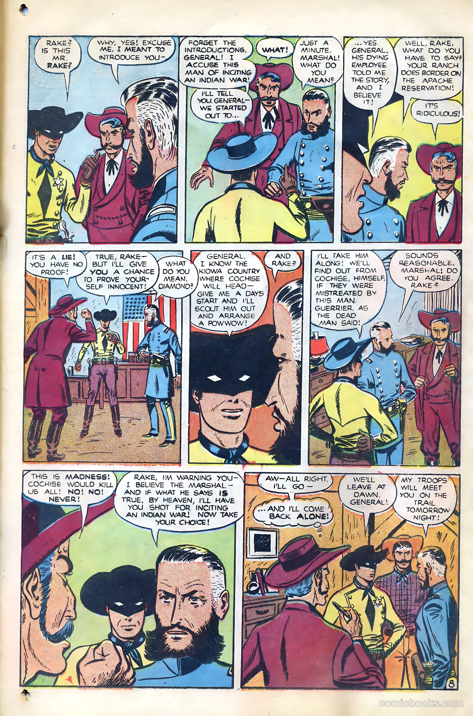 Black Diamond Western #19 (1950) — page 32 of 51