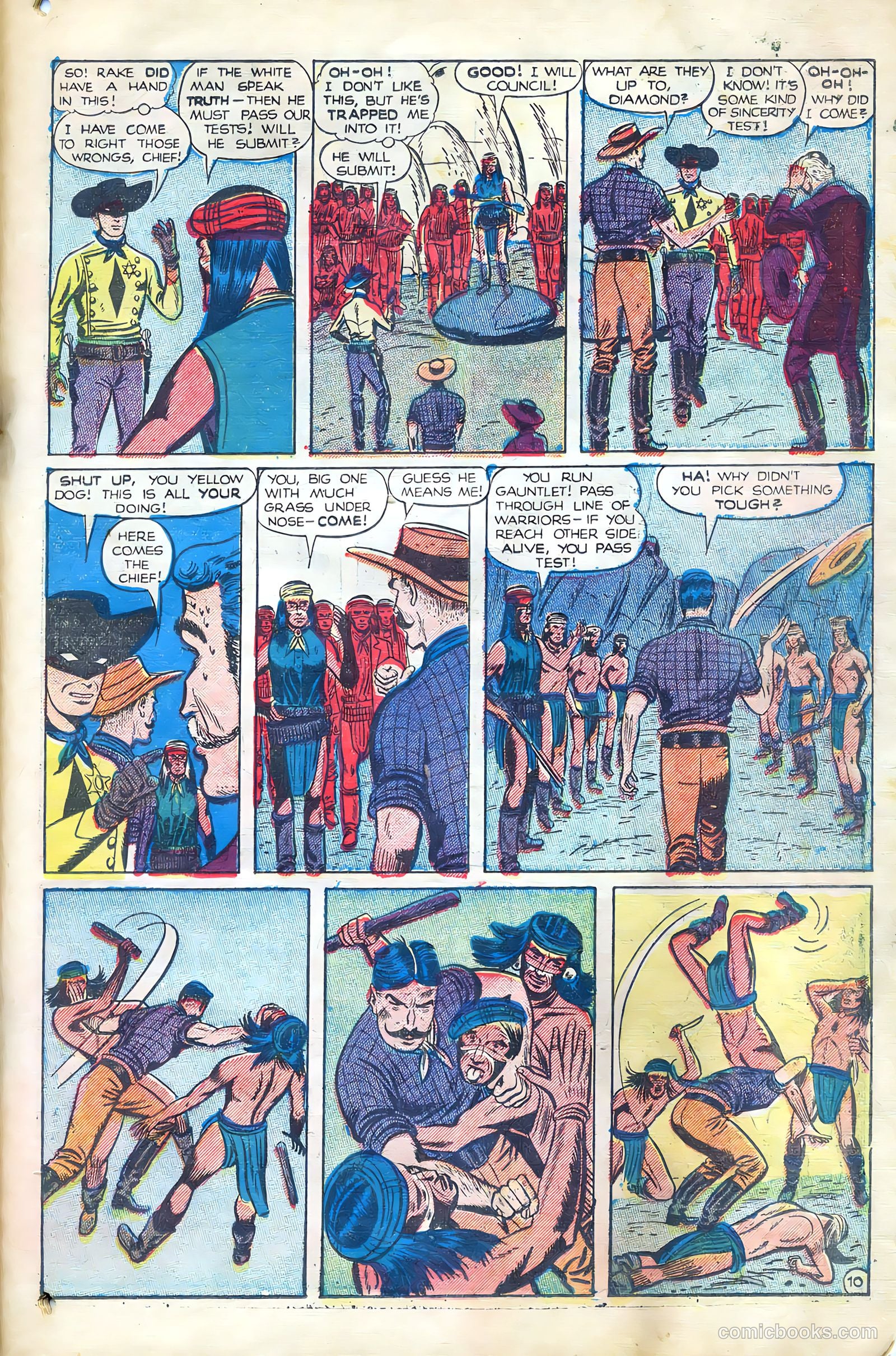 Black Diamond Western #19 (1950) — page 34 of 51